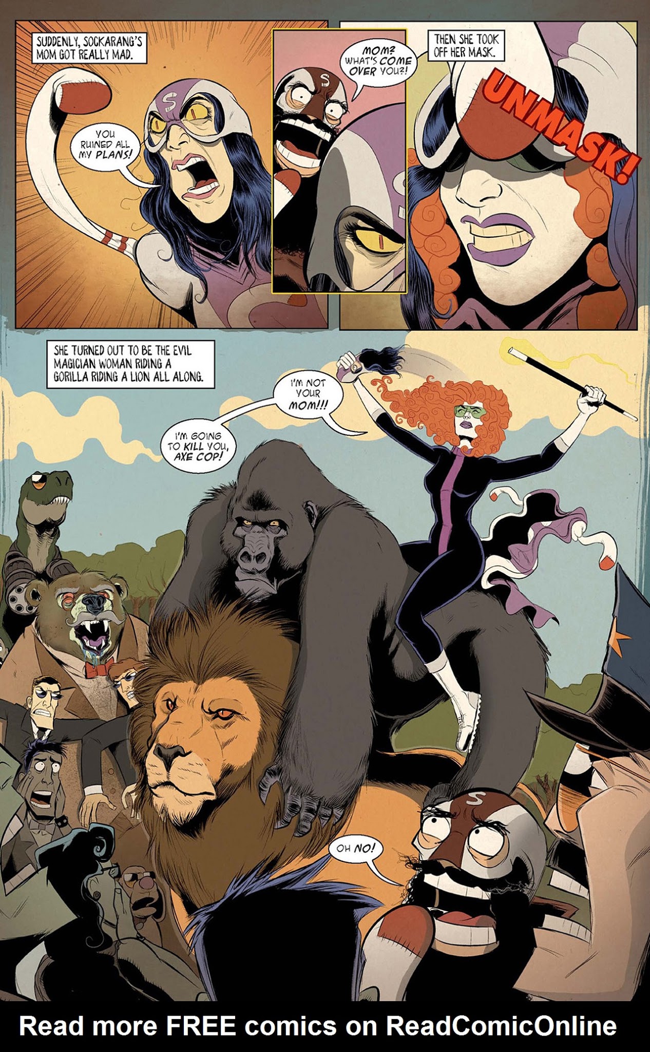 Read online Axe Cop comic -  Issue # TPB 2 - 72