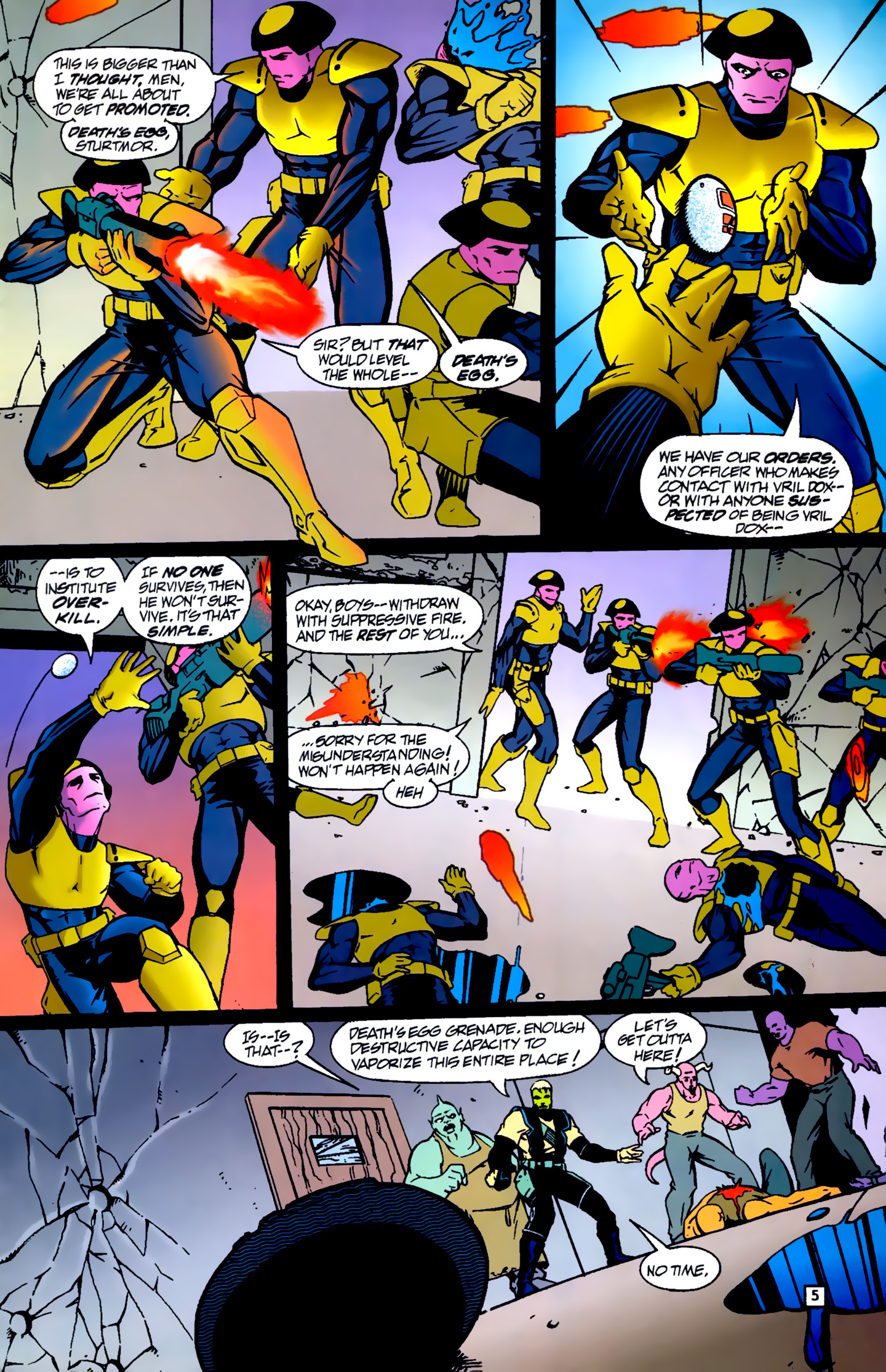 Read online R.E.B.E.L.S. '94 comic -  Issue #3 - 6