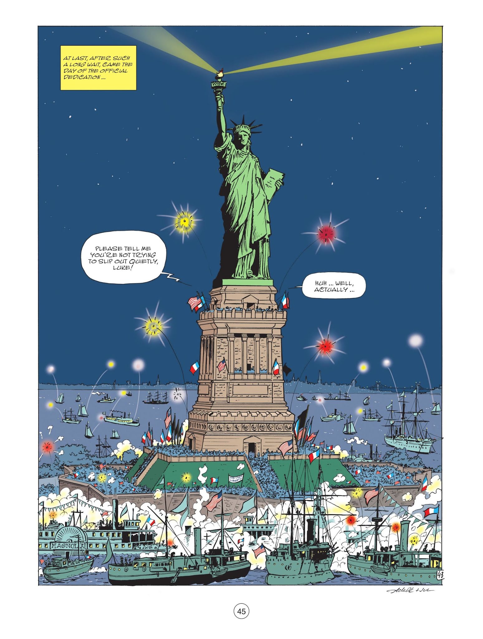 Read online A Lucky Luke Adventure comic -  Issue #71 - 47