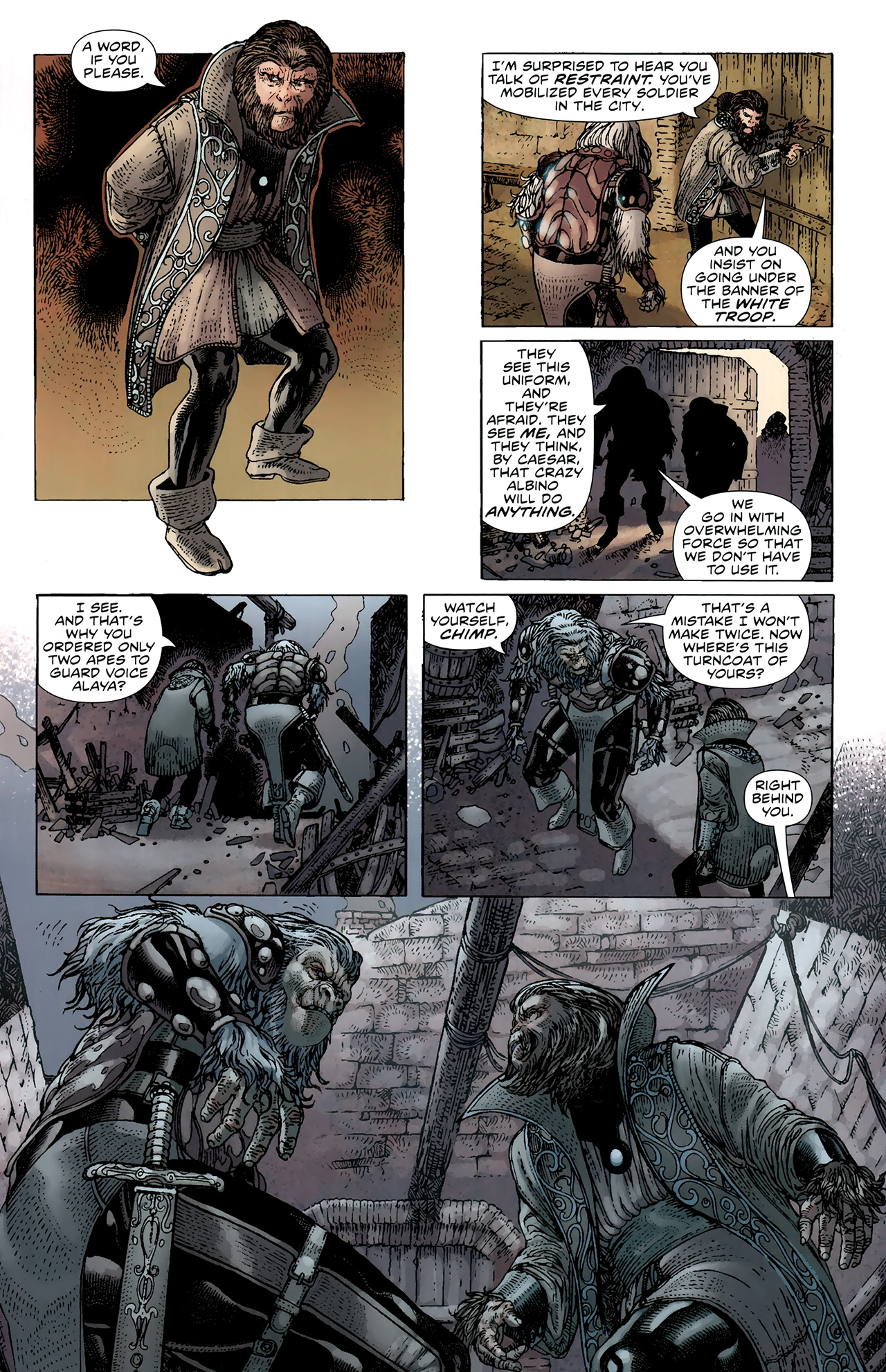 Read online Planet of the Apes (2011) comic -  Issue #4 - 6