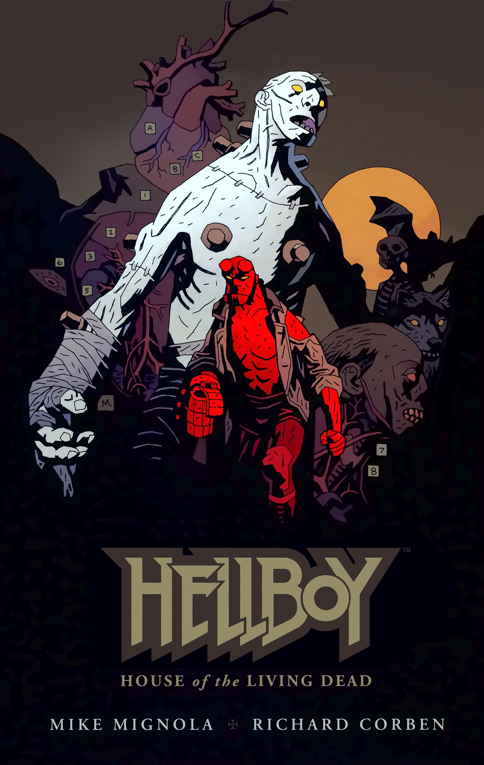 Read online Hellboy: House of the Living Dead comic -  Issue # TPB - 1