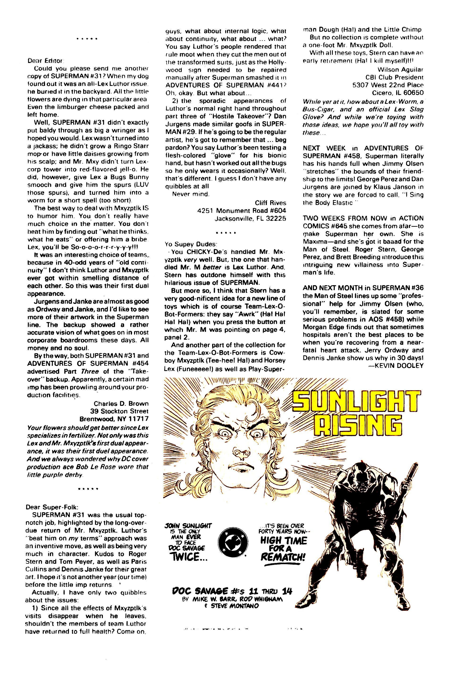 Read online Superman (1987) comic -  Issue #35 - 24