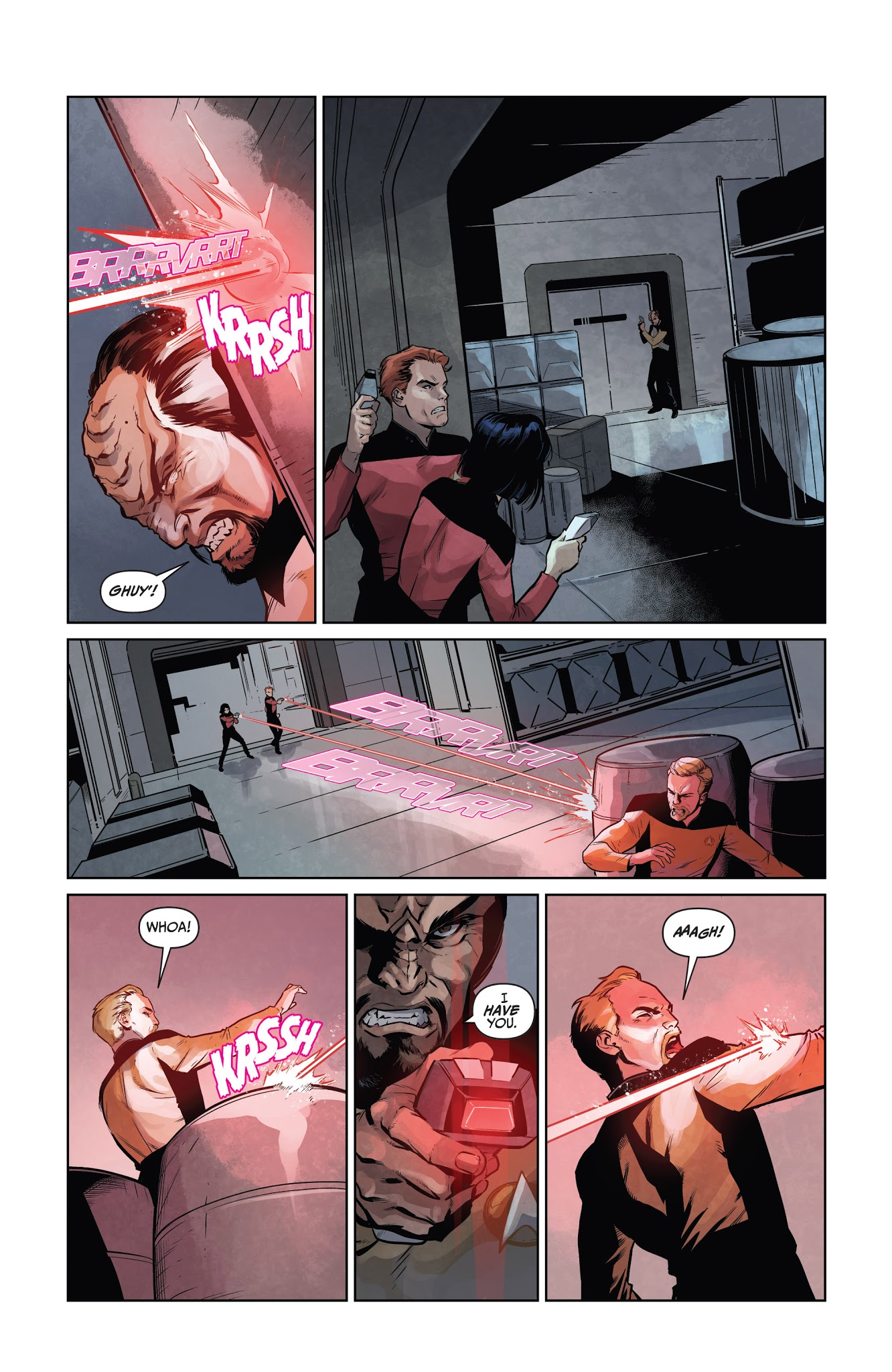 Read online Star Trek: The Next Generation: Through the Mirror comic -  Issue #1 - 12