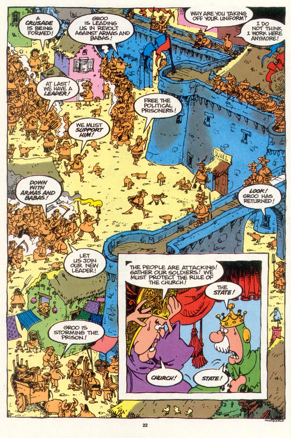 Read online Sergio Aragonés Groo the Wanderer comic -  Issue #107 - 24