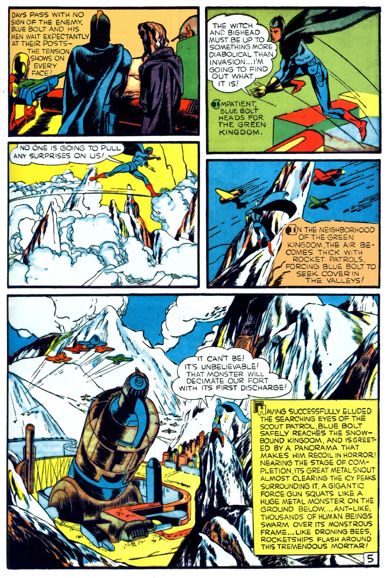 Read online Blue Bolt comic -  Issue # TPB - 45