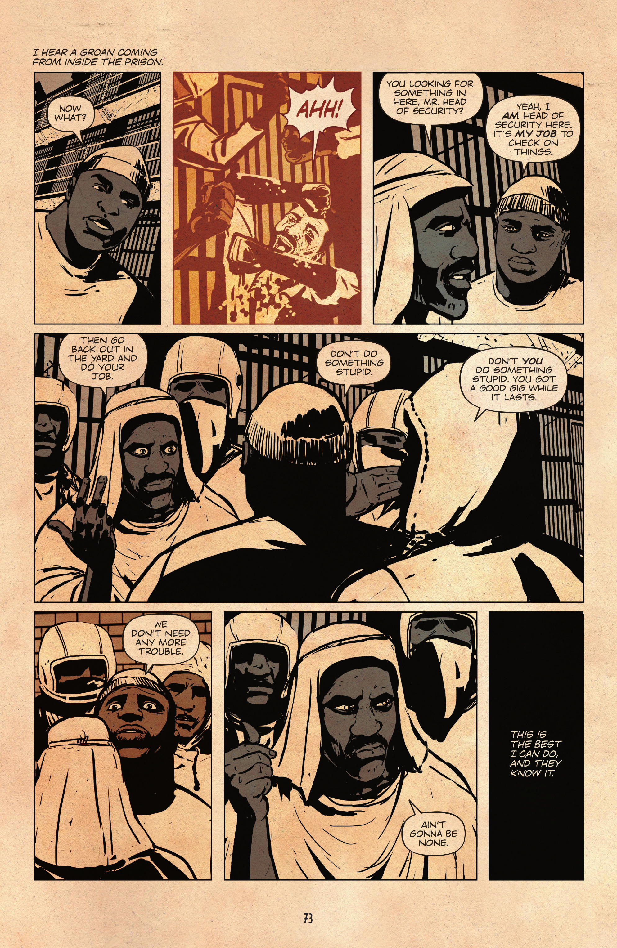 Read online Big Black: Stand At Attica comic -  Issue # TPB (Part 1) - 72