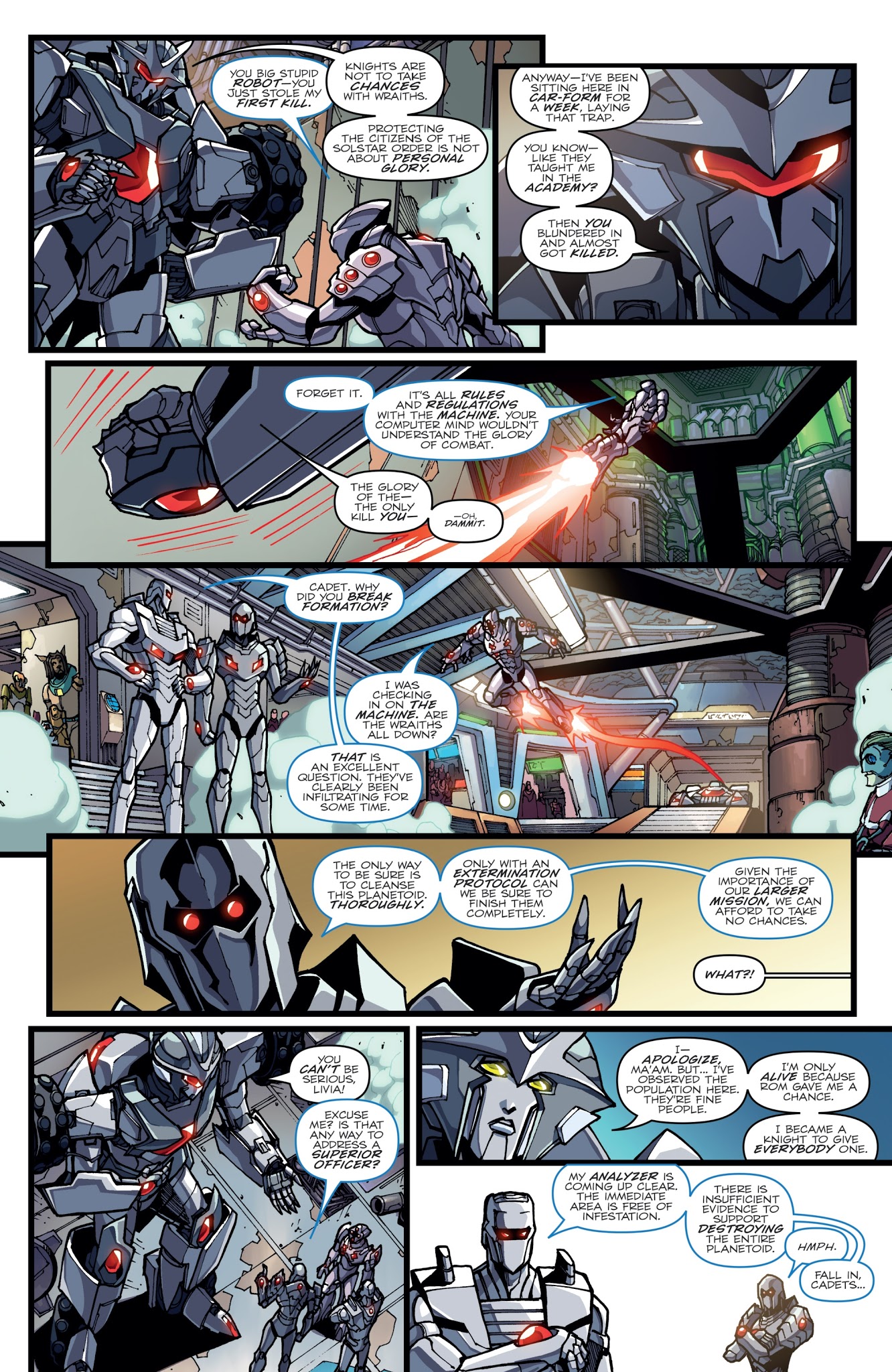 Read online ROM vs. Transformers: Shining Armor comic -  Issue #1 - 15