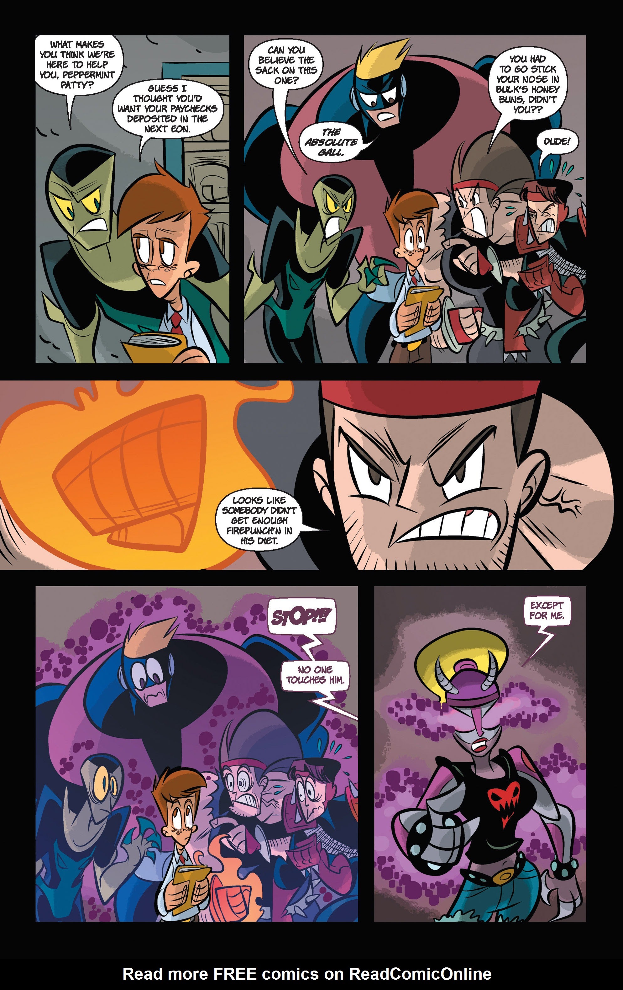 Read online Super Human Resources comic -  Issue #3 - 14