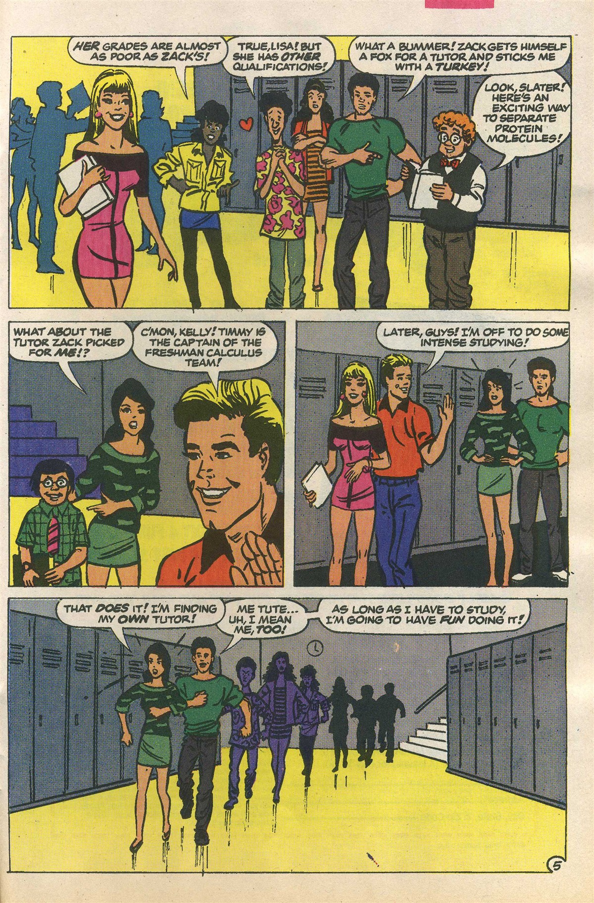 Read online Saved By The Bell comic -  Issue #1 - 24