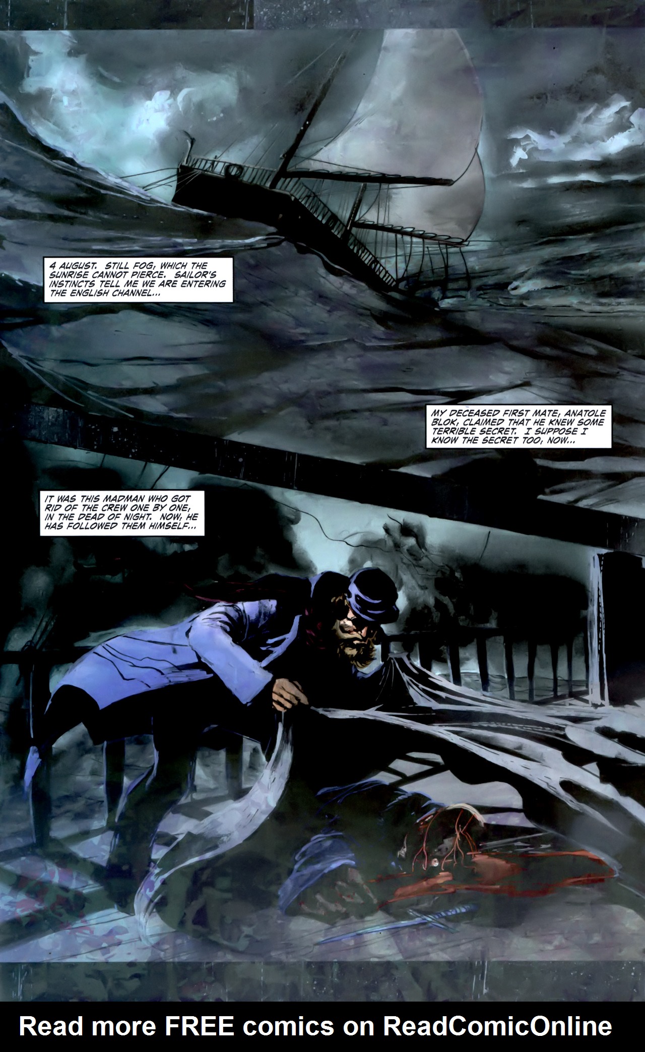 Read online Bram Stoker's Death Ship comic -  Issue #4 - 3