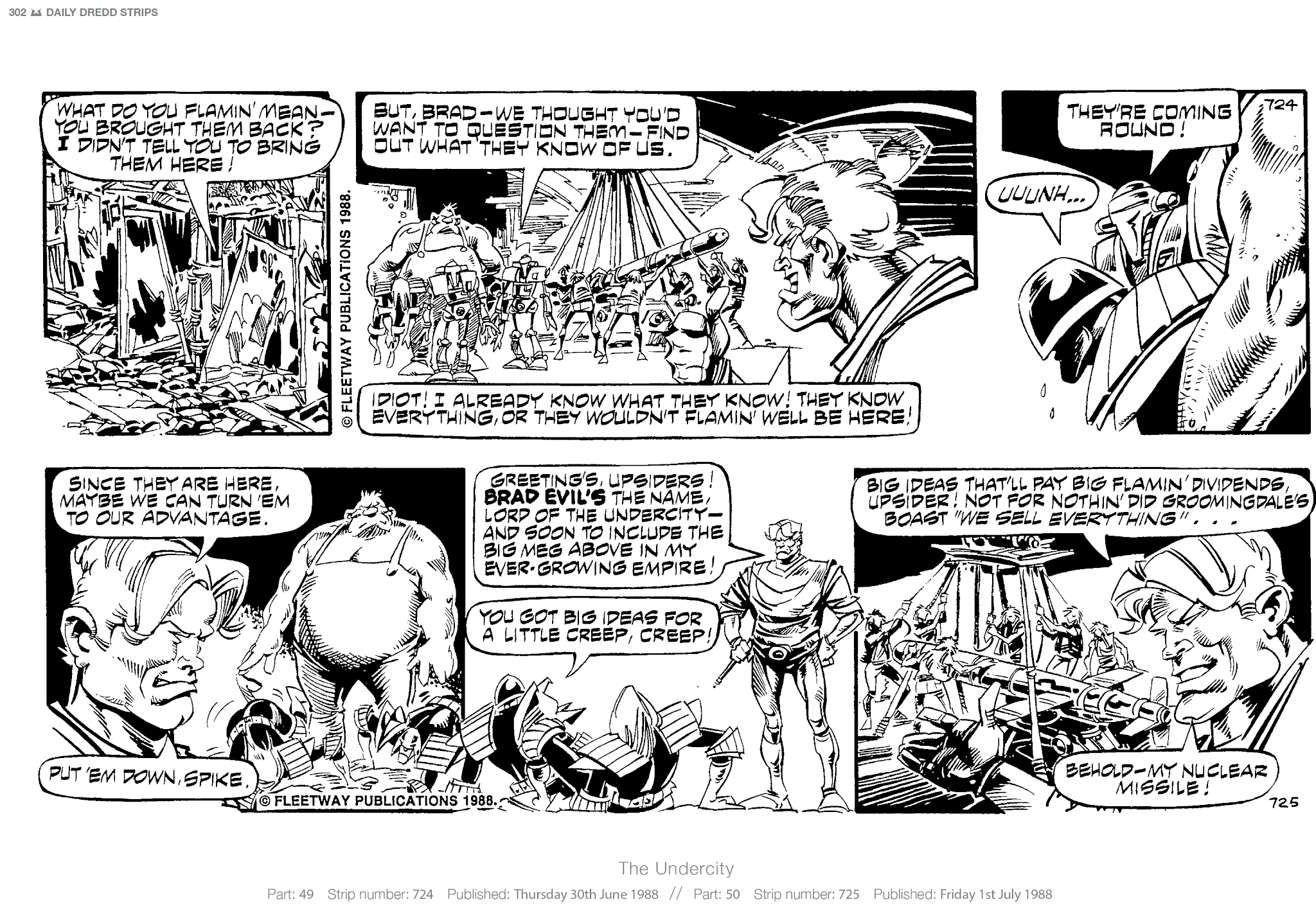 Read online Judge Dredd: The Daily Dredds comic -  Issue # TPB 2 - 305