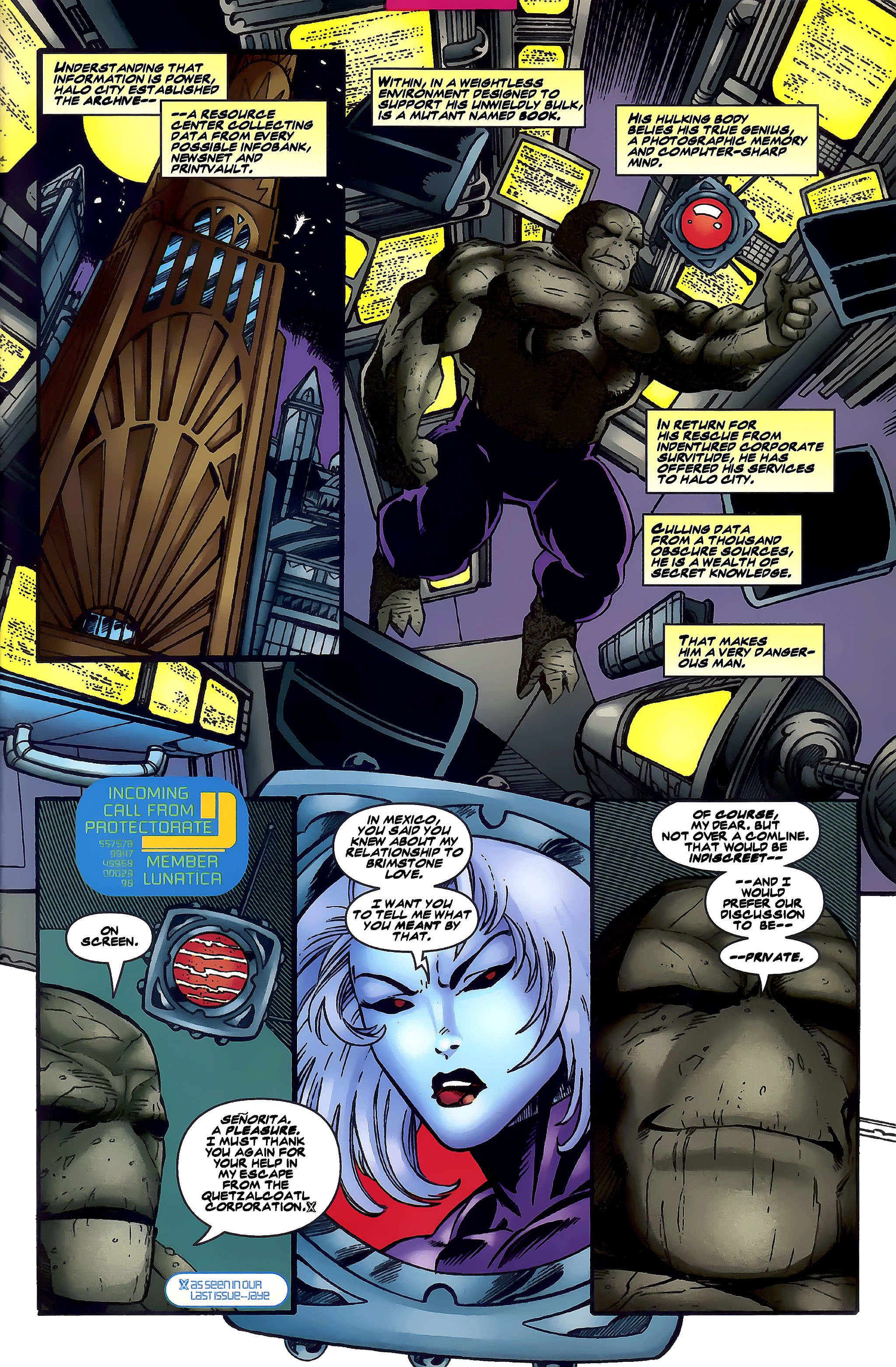 Read online X-Men 2099 comic -  Issue #32 - 19