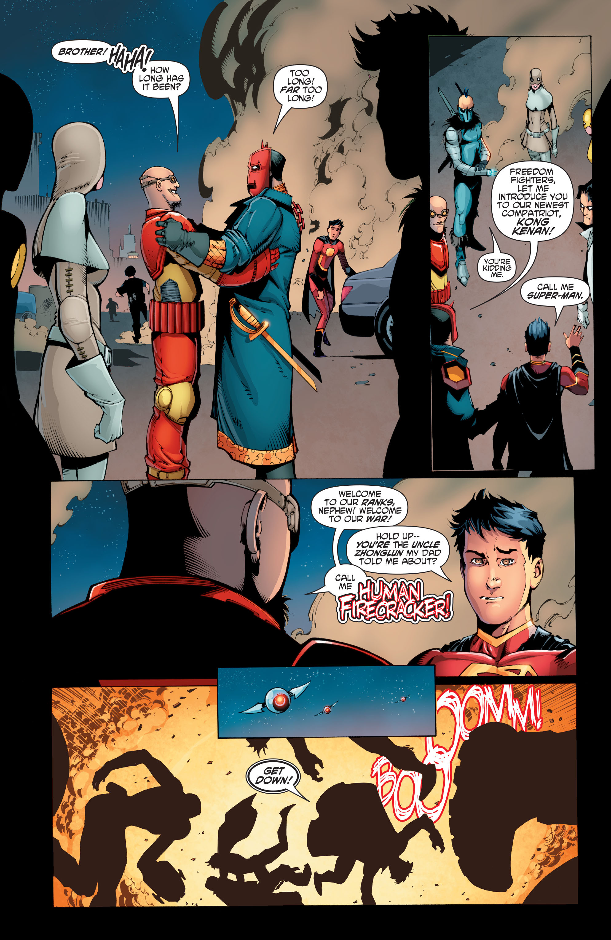 Read online New Super-Man comic -  Issue #5 - 14