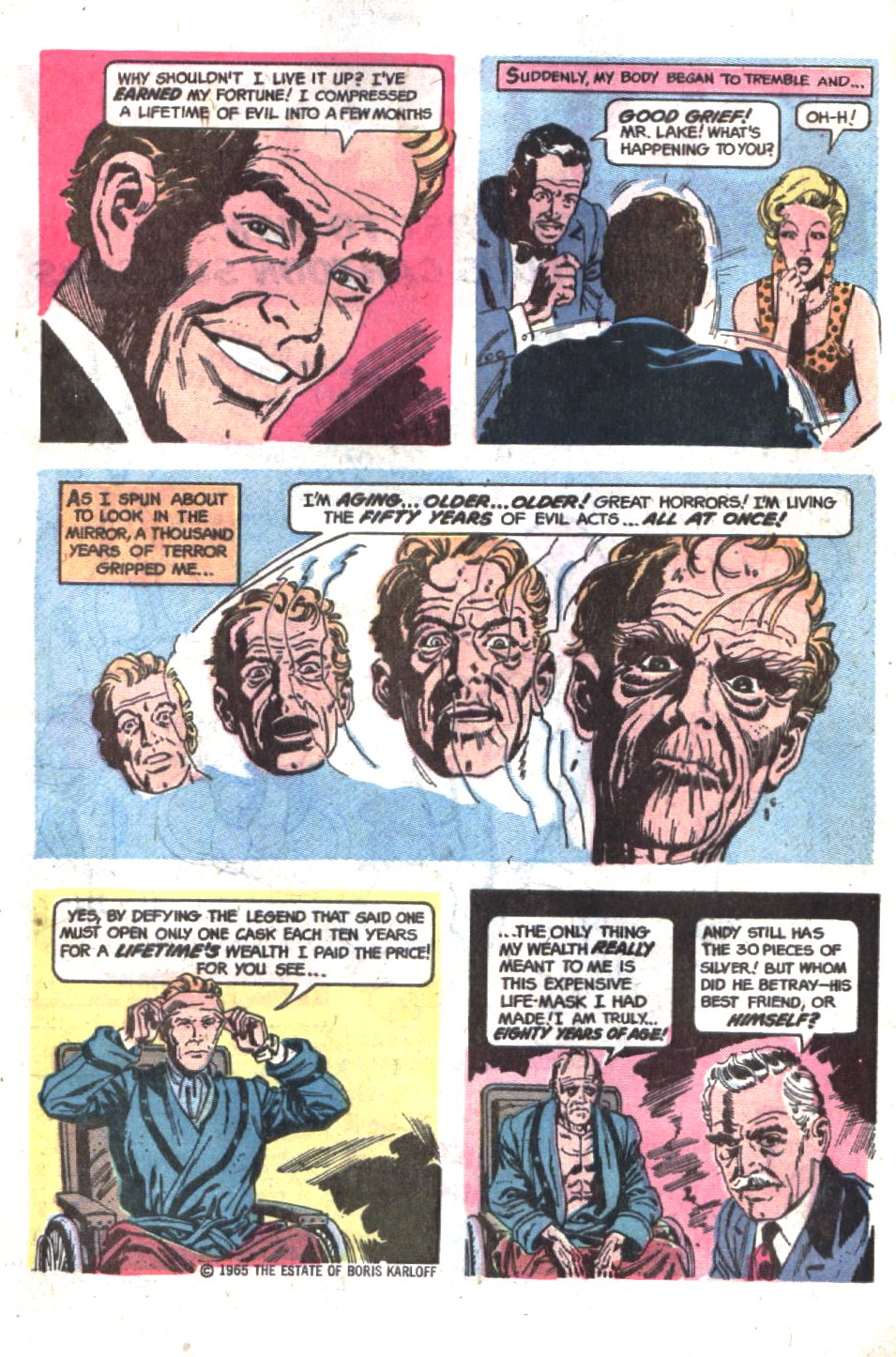 Read online Boris Karloff Tales of Mystery comic -  Issue #95 - 17