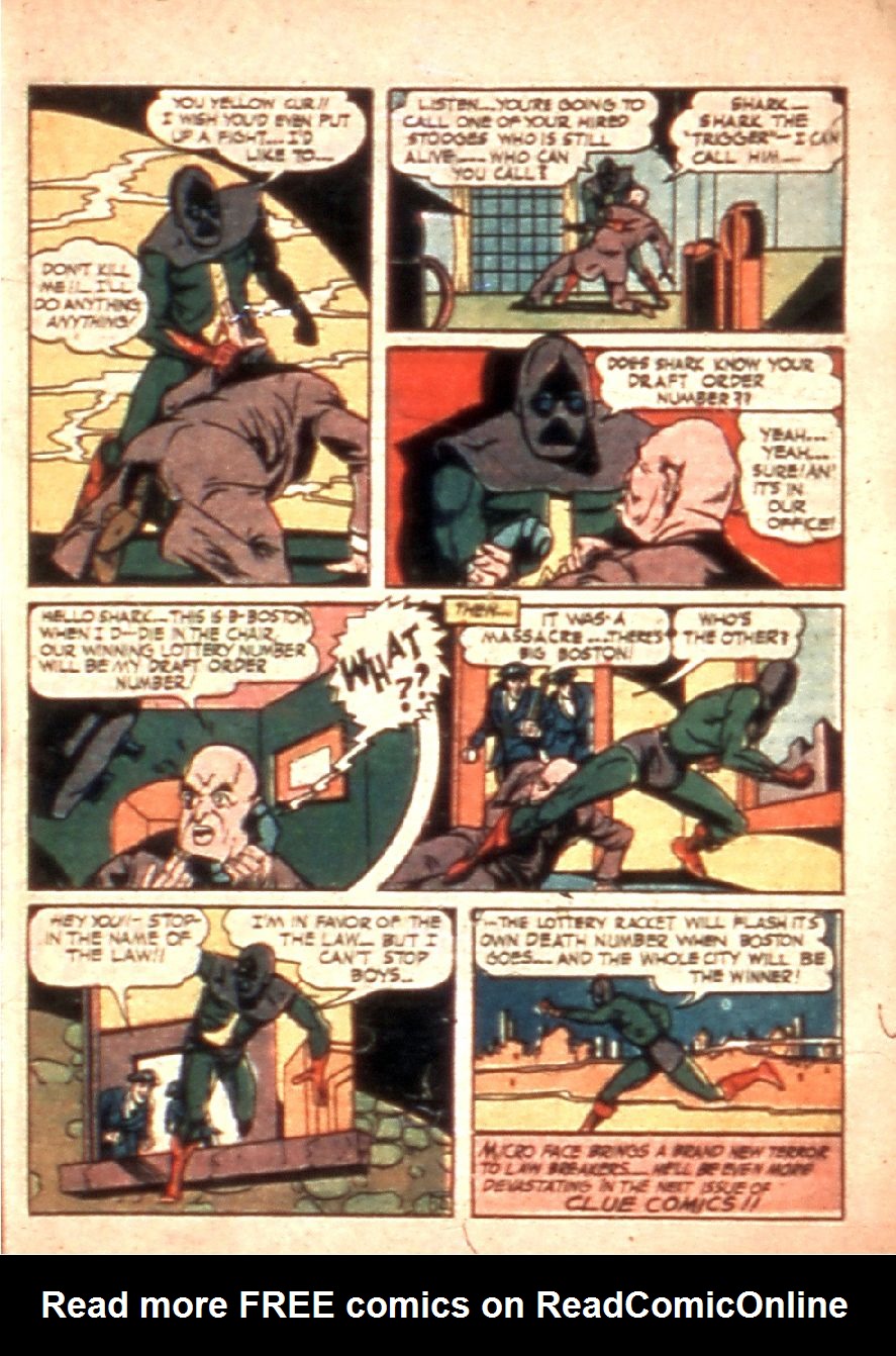 Read online Clue Comics comic -  Issue #1 - 41