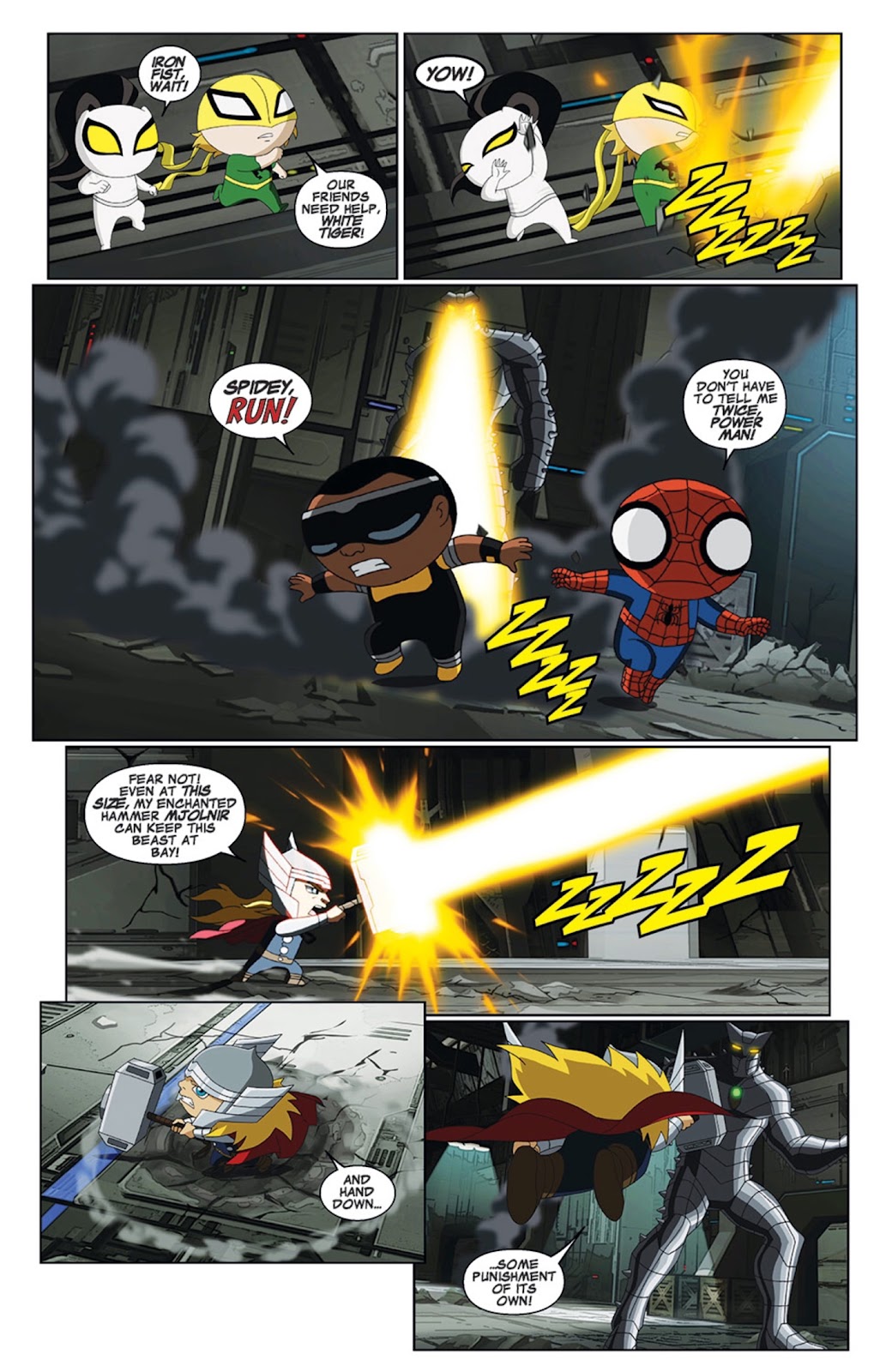 Marvel Universe Ultimate Spider-Man: Web Warriors issue 4 - Page 9