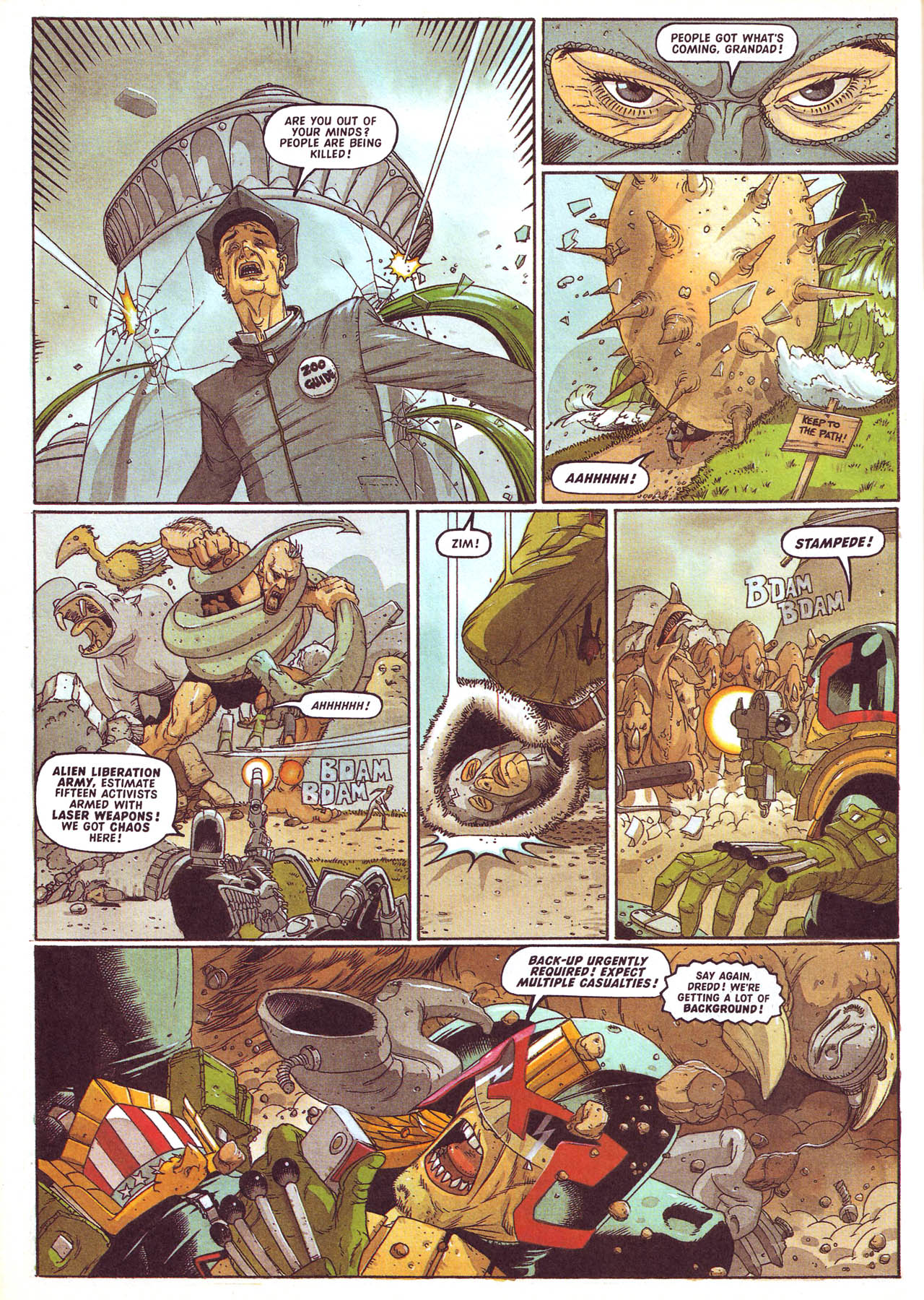Read online Judge Dredd Megazine (vol. 3) comic -  Issue #51 - 8