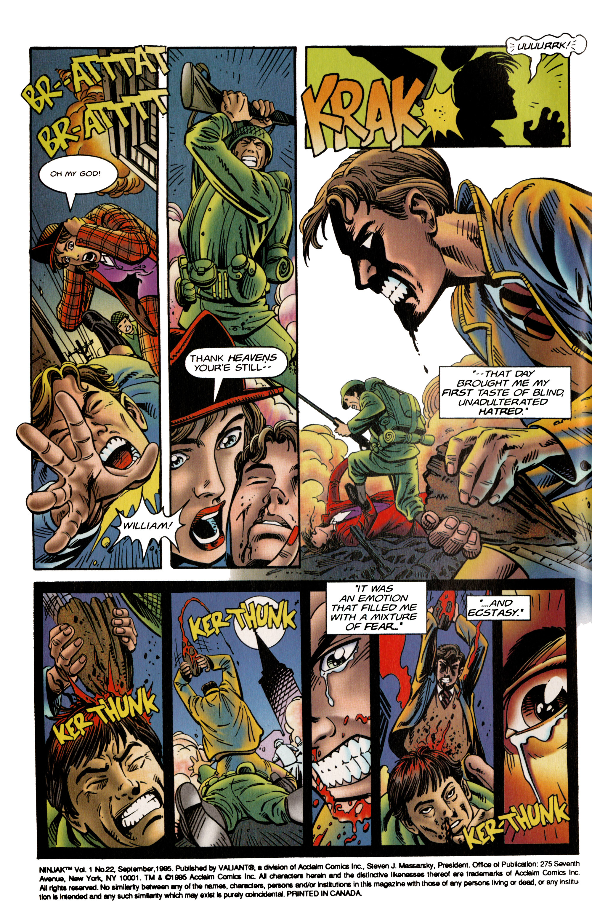 Read online Ninjak (1994) comic -  Issue #22 - 3