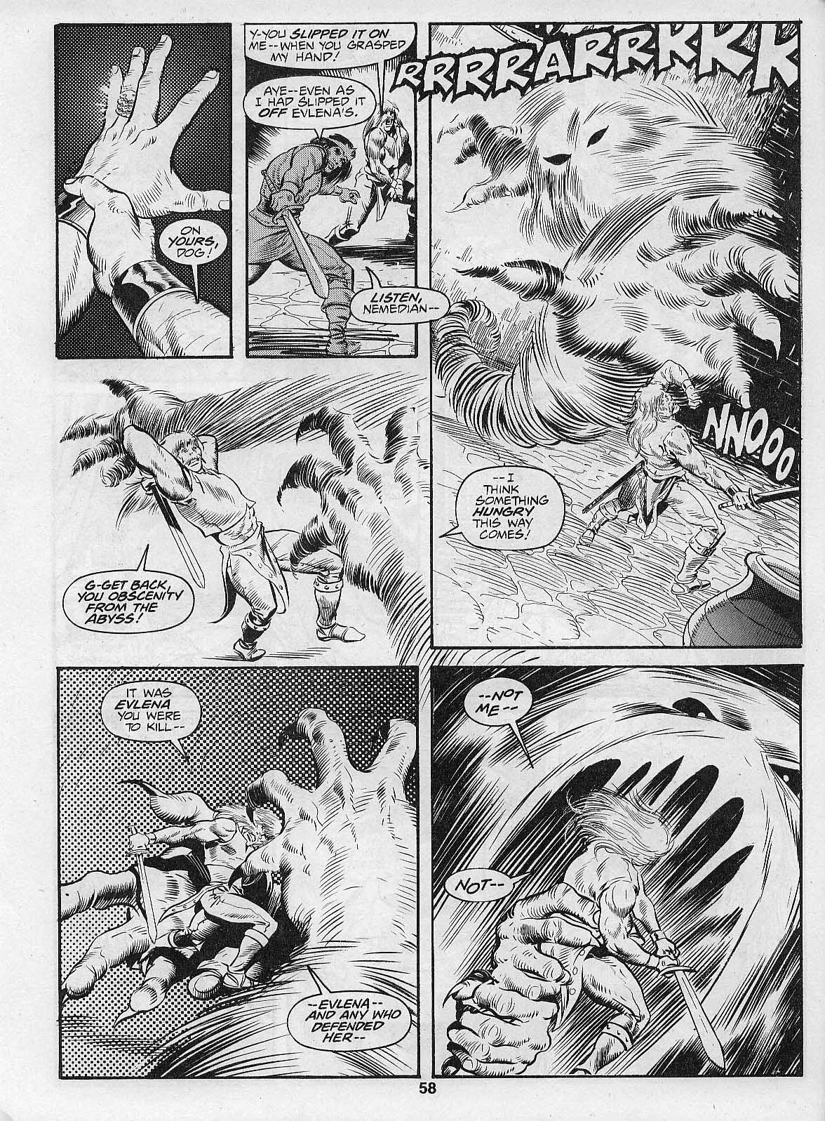 The Savage Sword Of Conan issue 205 - Page 60