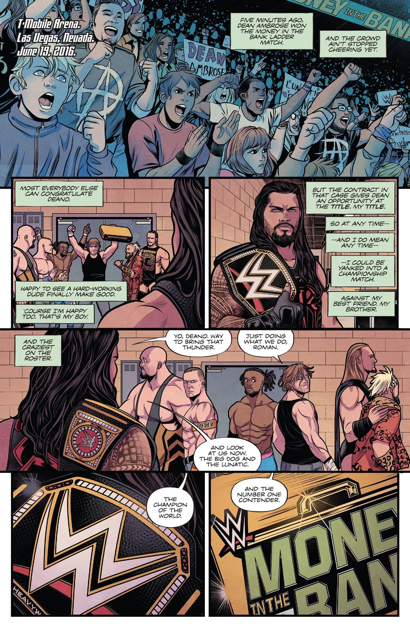 Read online WWE comic -  Issue #9 - 3