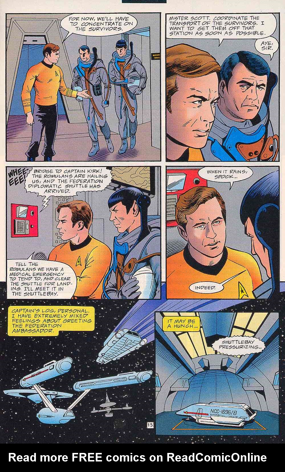 Read online Star Trek (1989) comic -  Issue #79 - 16