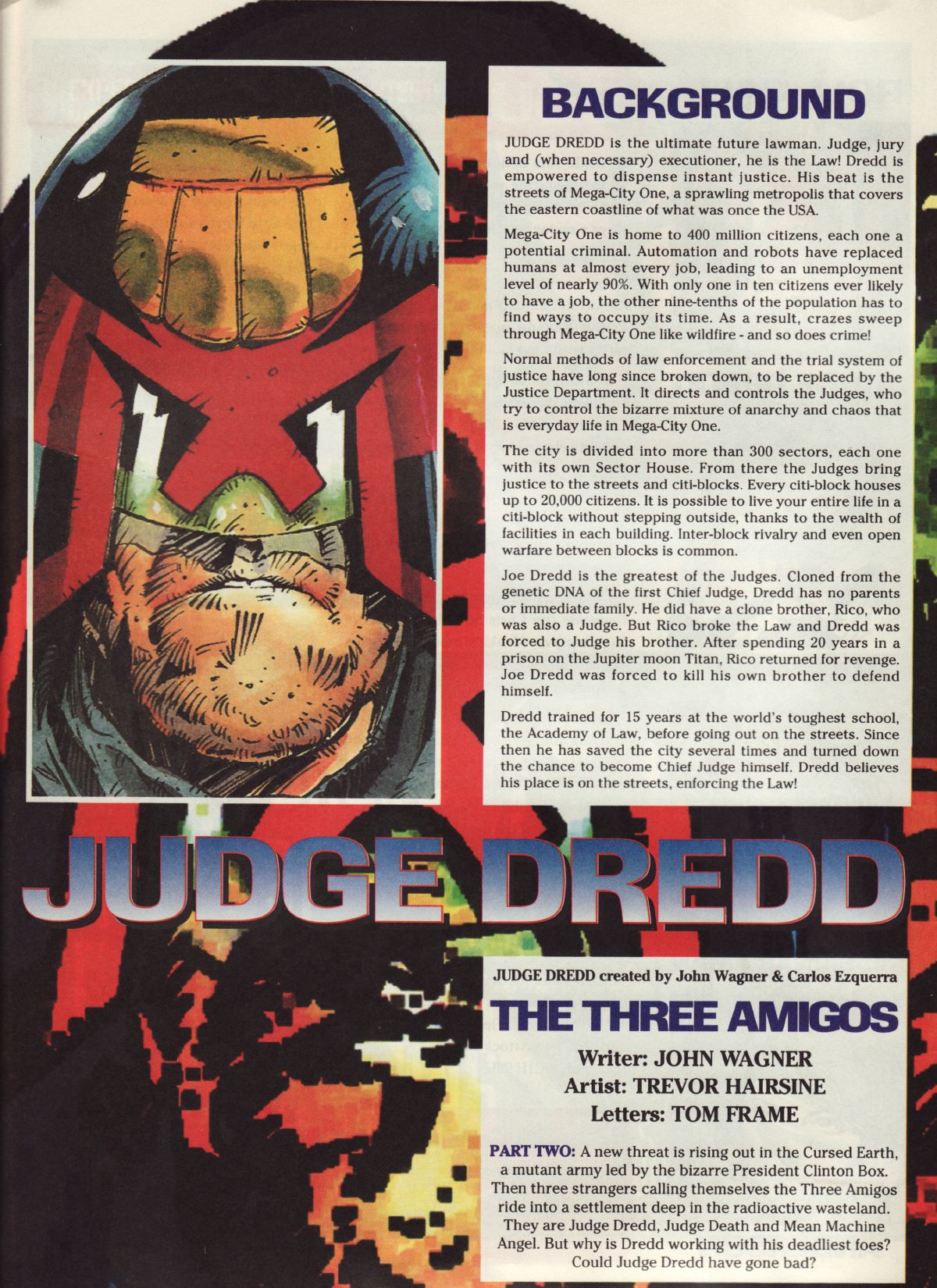 Read online Judge Dredd Megazine (vol. 3) comic -  Issue #3 - 4