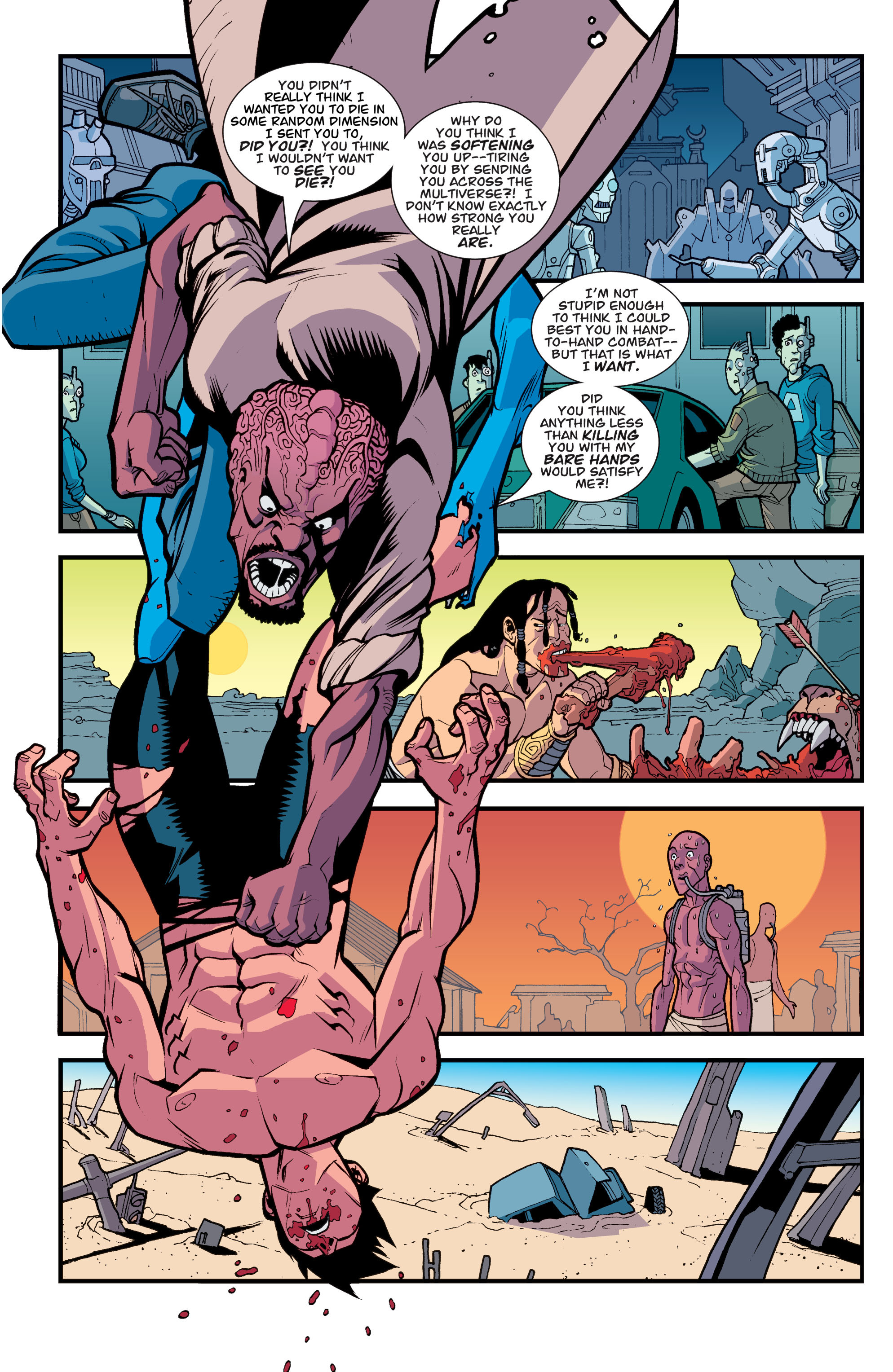Read online Invincible comic -  Issue # _TPB 7 - Threes Company - 69
