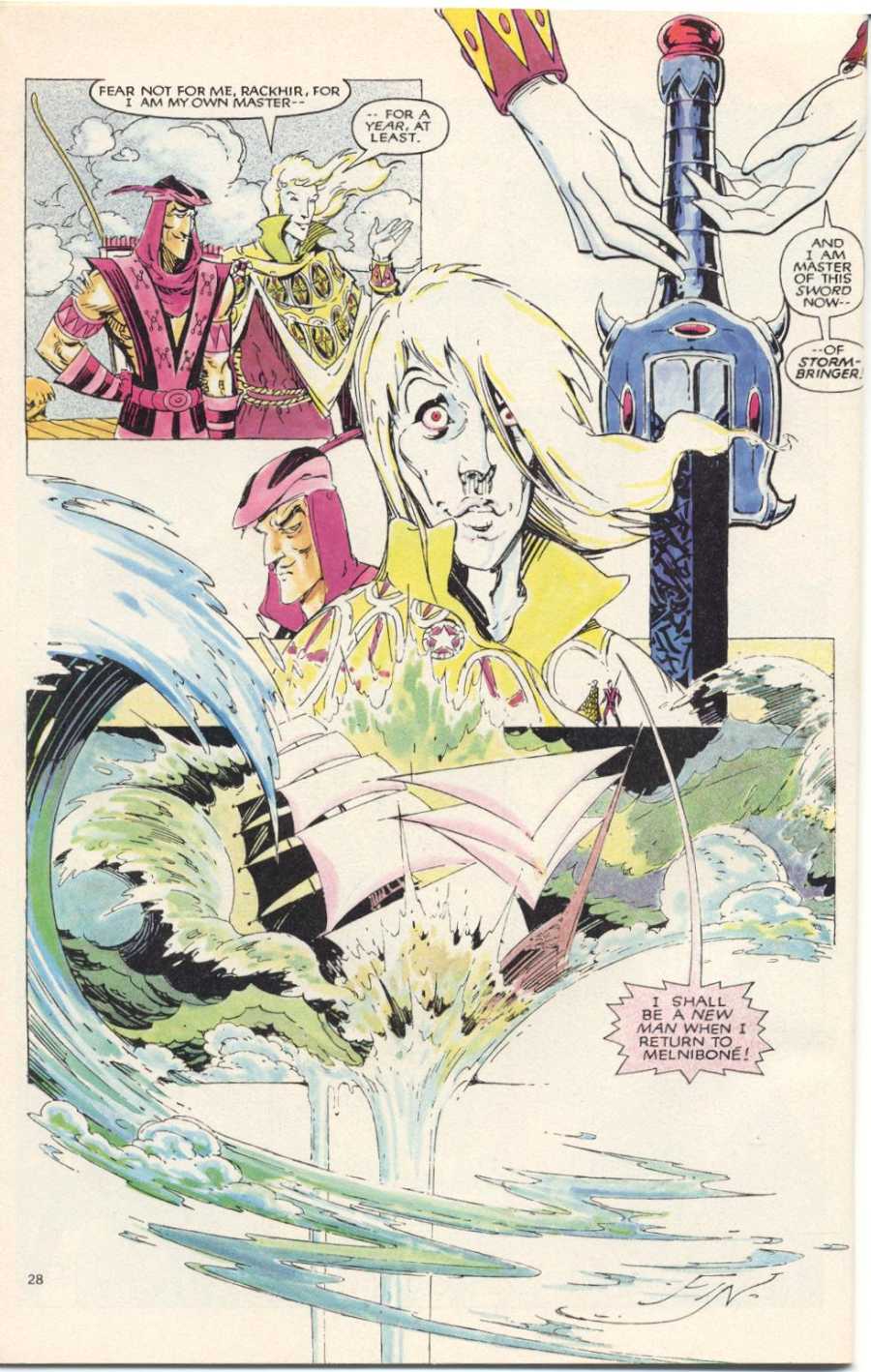 Read online Elric (1983) comic -  Issue #6 - 29