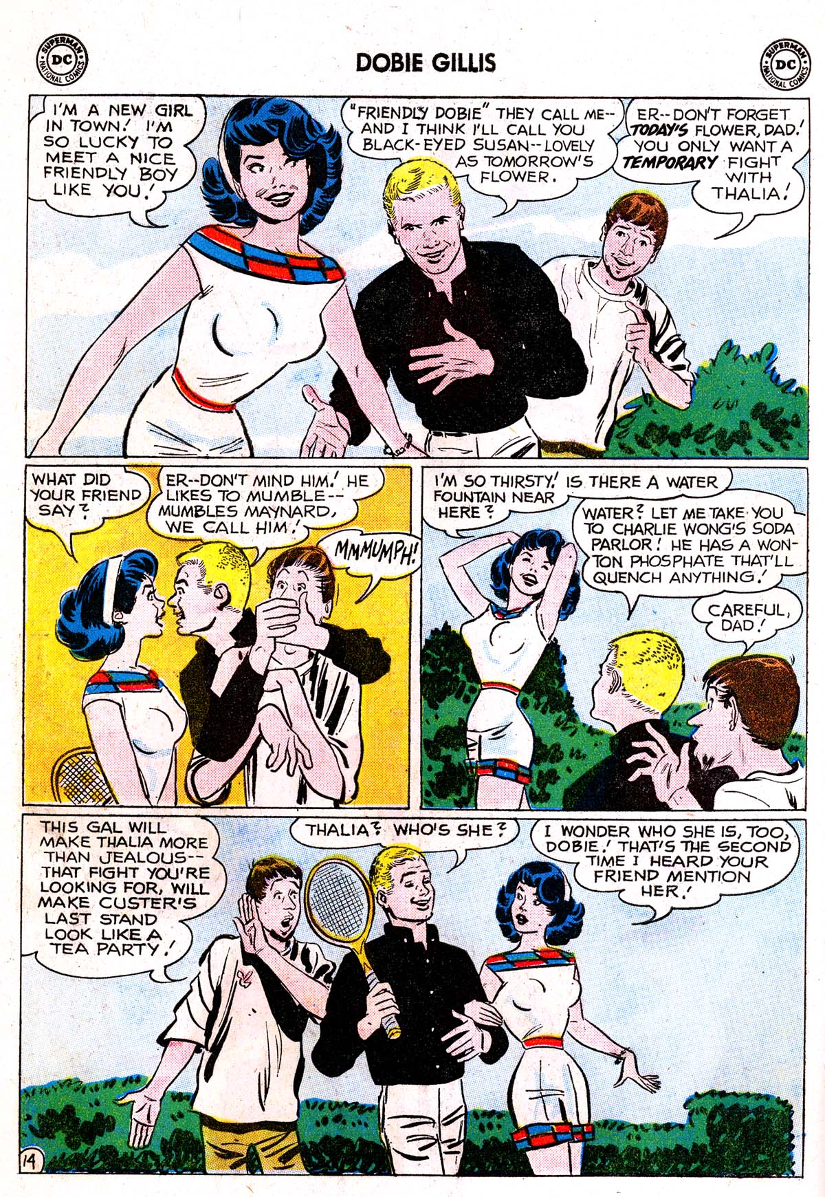 Read online Many Loves of Dobie Gillis comic -  Issue #2 - 18