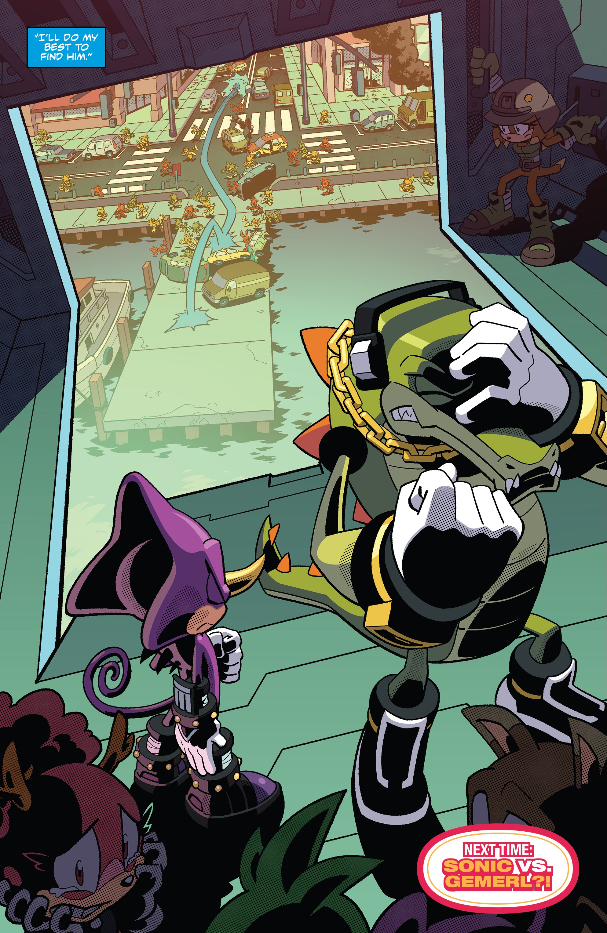 Read online Sonic the Hedgehog (2018) comic -  Issue #17 - 24