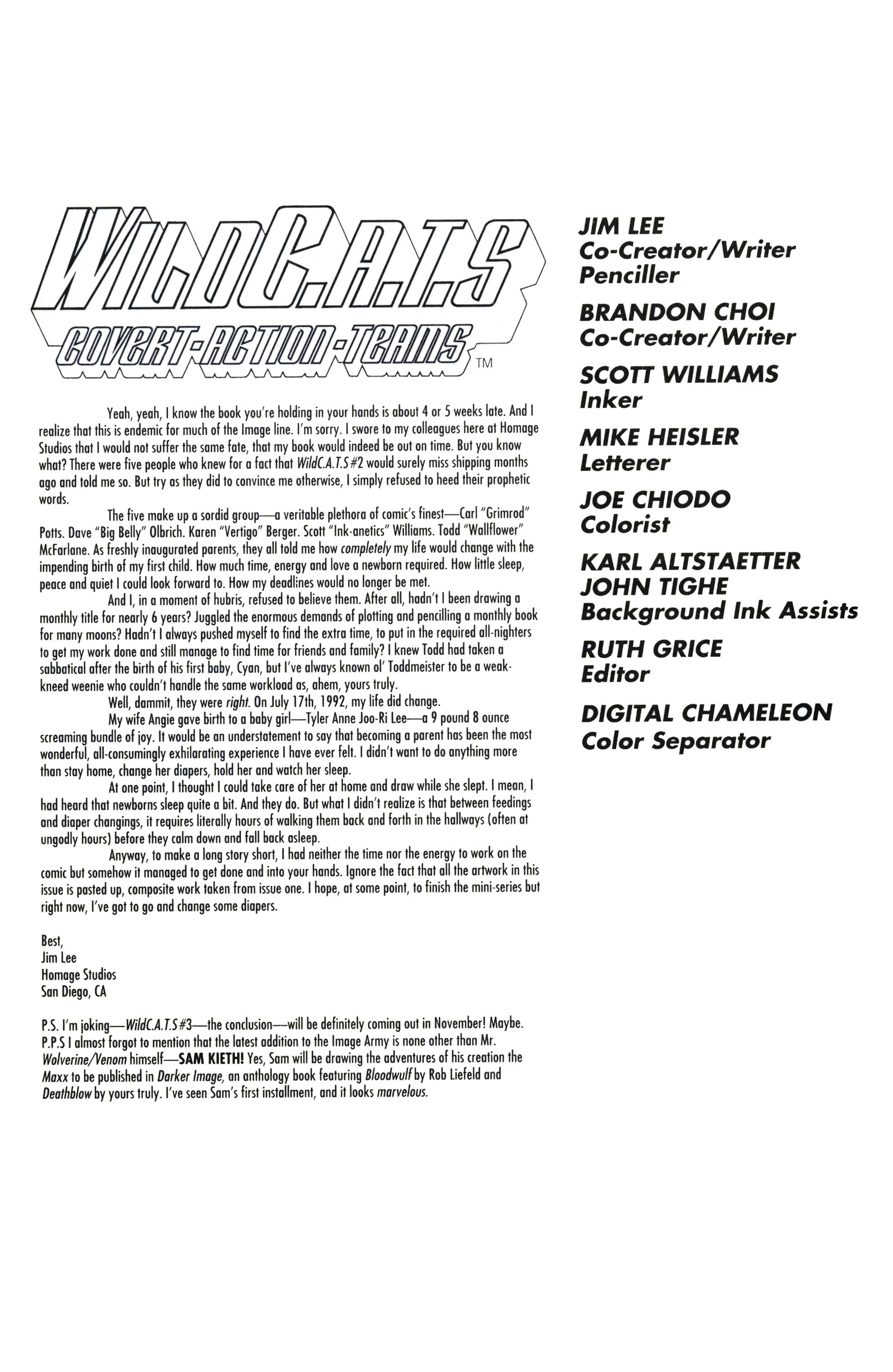 Read online WildC.A.T.s: Covert Action Teams comic -  Issue #2 - 2