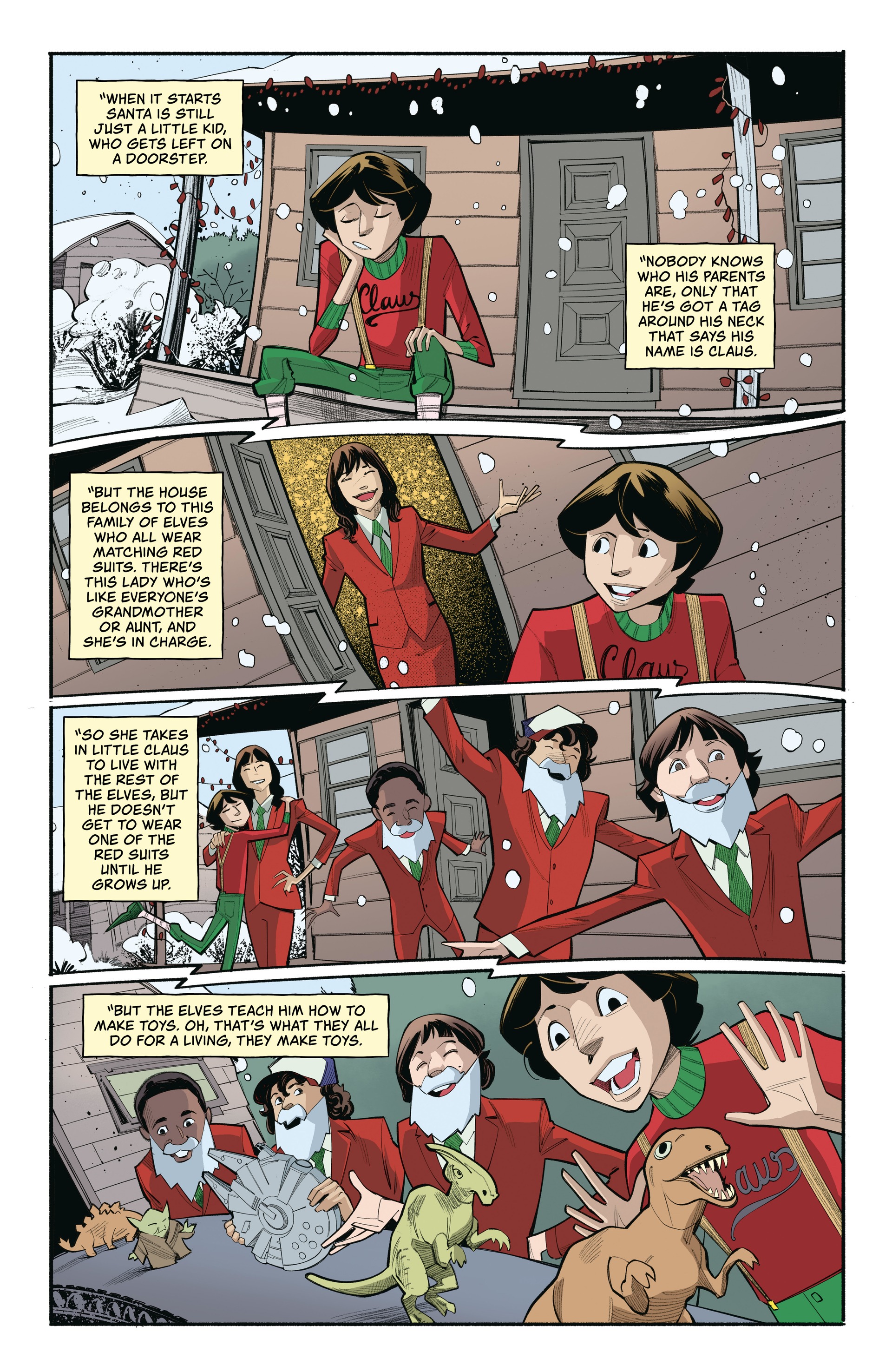 Read online Stranger Things Holiday Specials comic -  Issue # TPB - 47