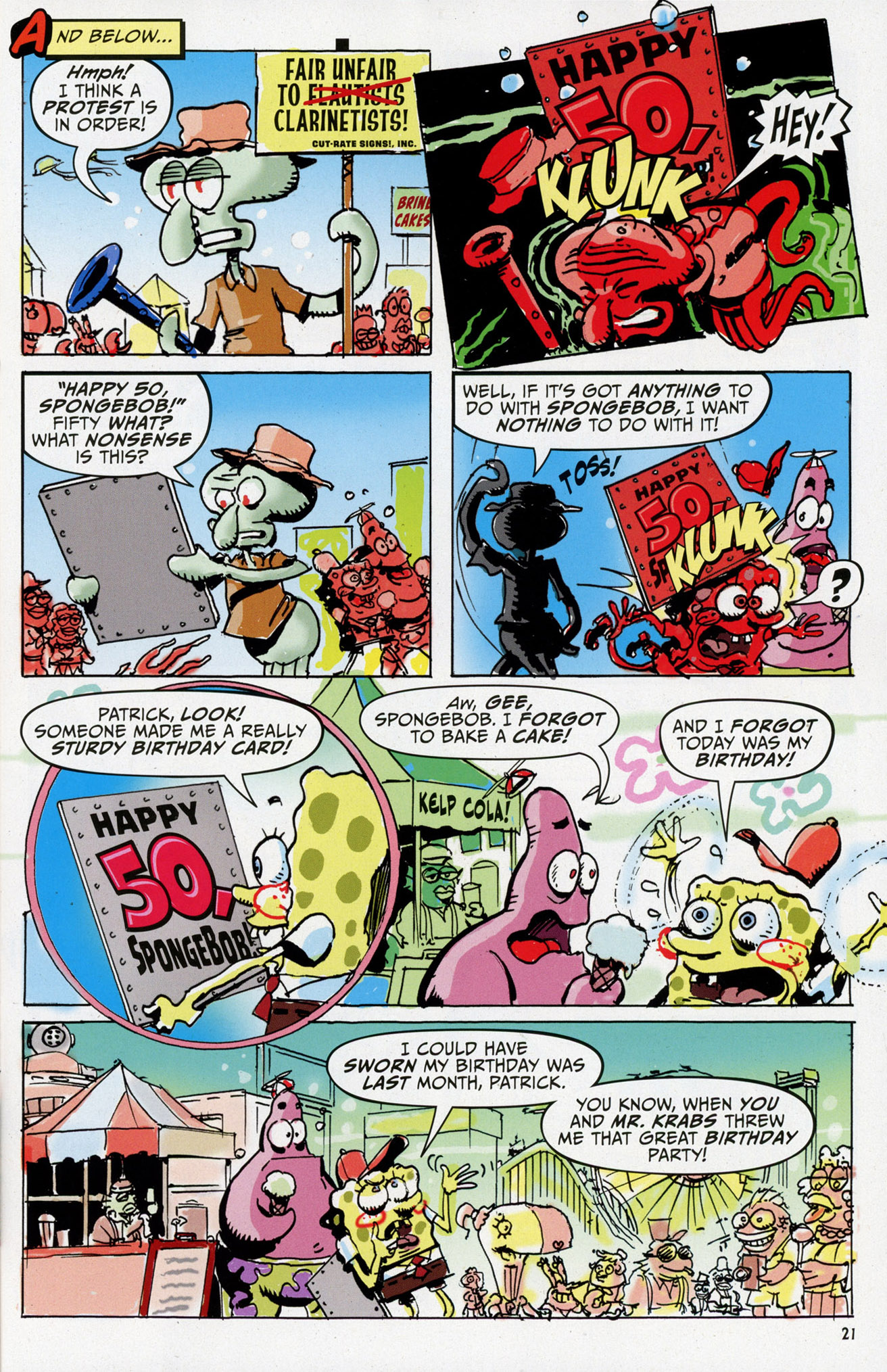 Read online SpongeBob Comics comic -  Issue #50 - 23