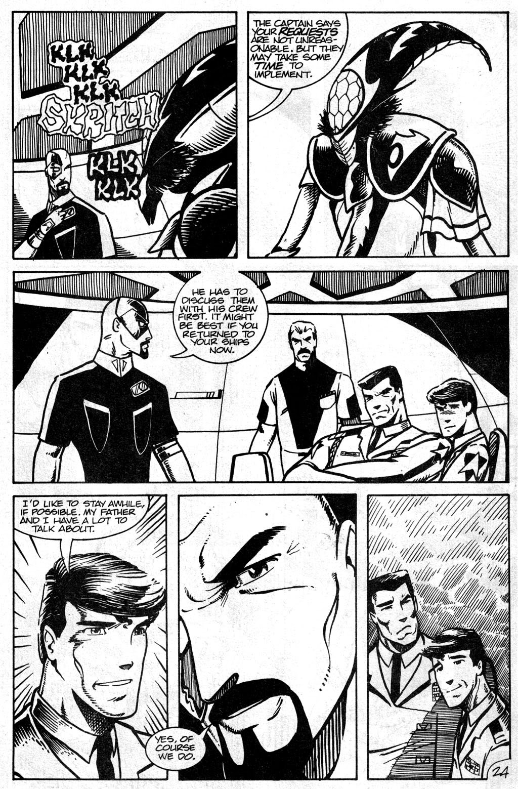 Read online Tom Corbett Space Cadet (1990) comic -  Issue #2 - 24