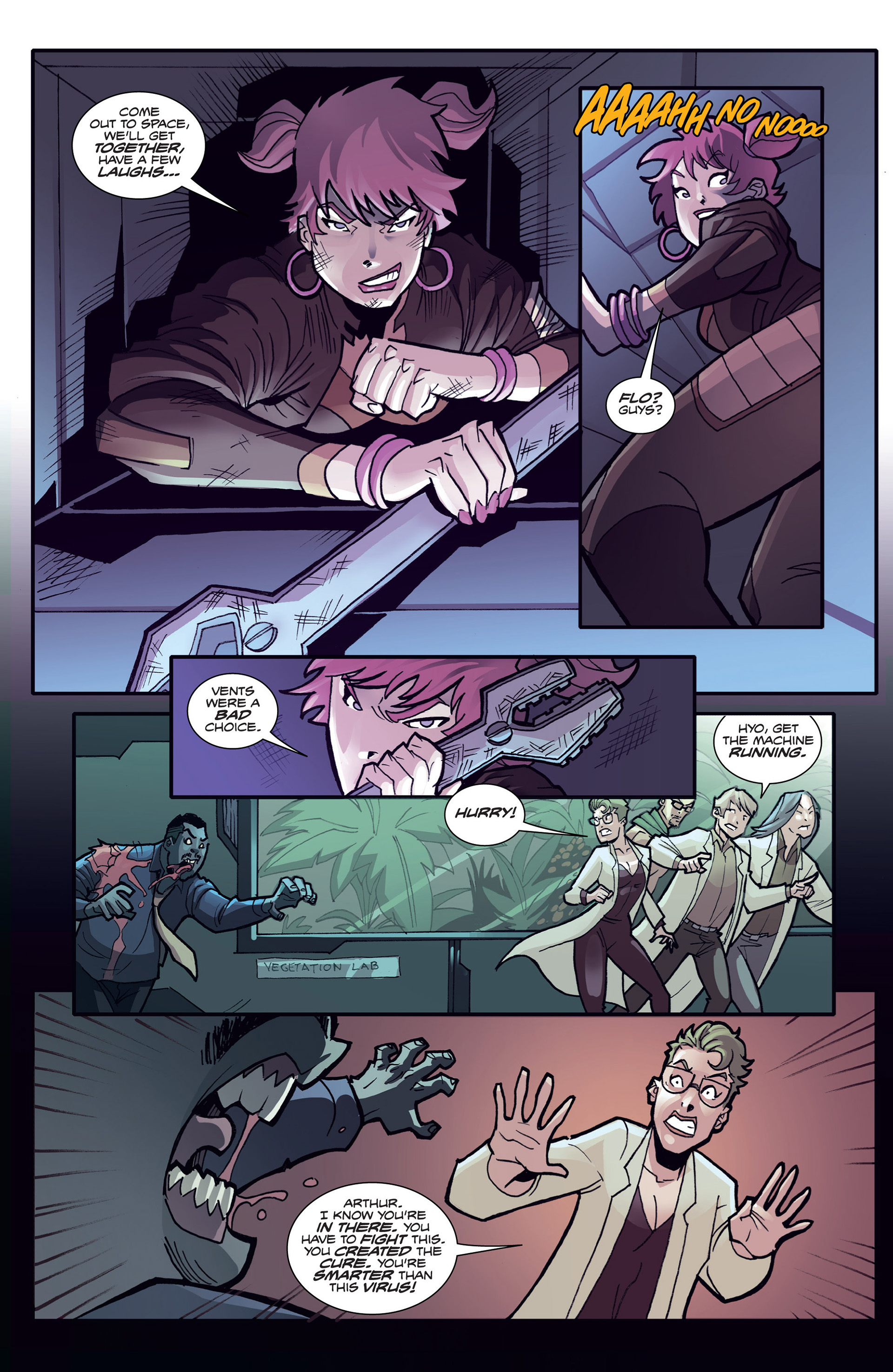 Read online Fanboys vs. Zombies comic -  Issue #15 - 17