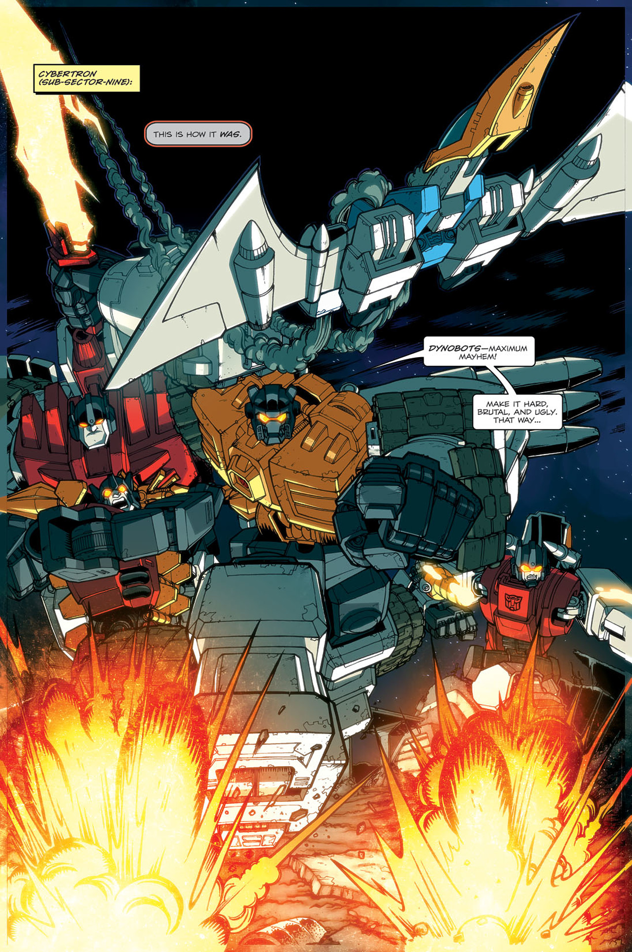 Read online The Transformers: Maximum Dinobots comic -  Issue #1 - 4