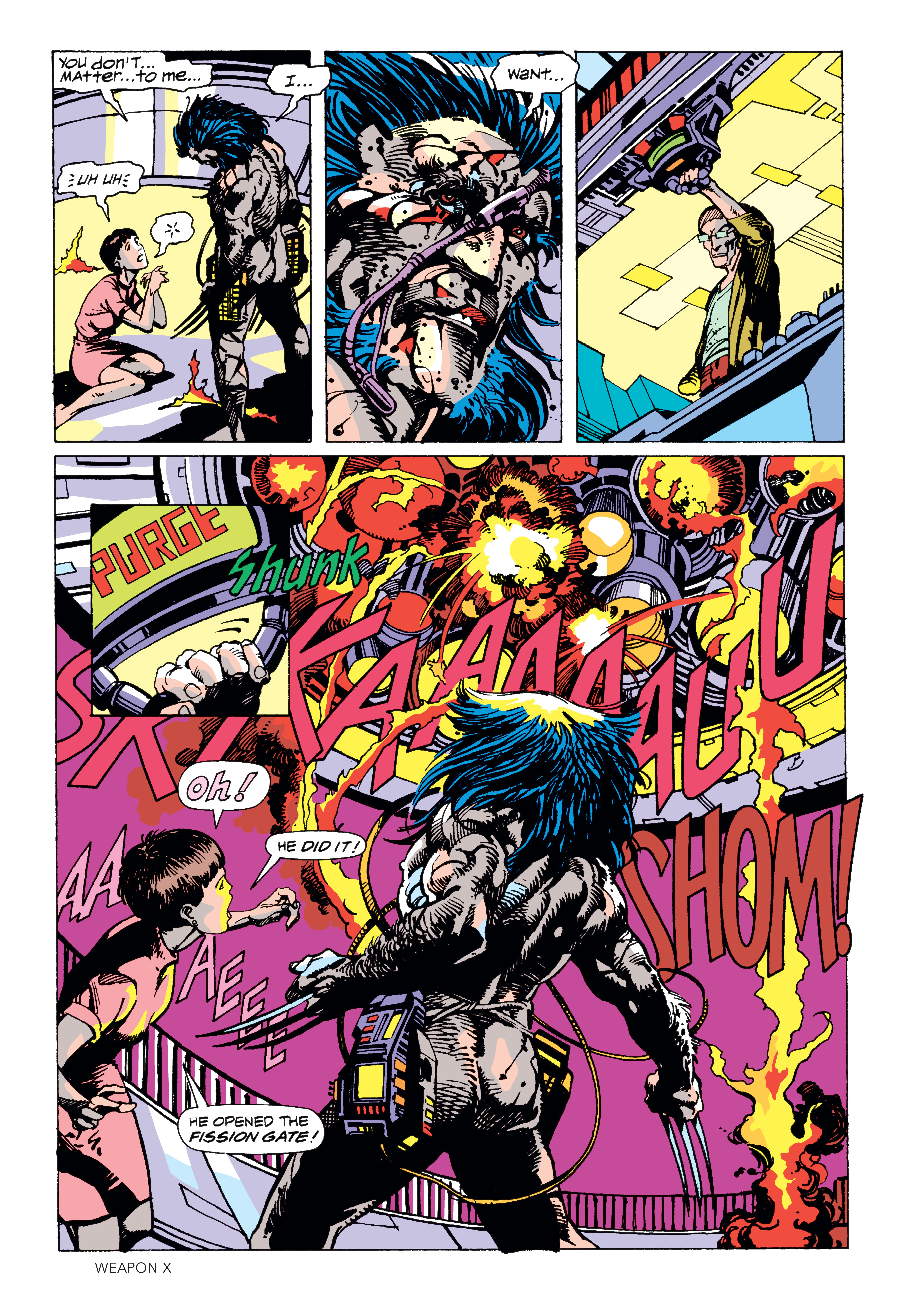 Read online Wolverine: Weapon X Gallery Edition comic -  Issue # TPB (Part 1) - 94