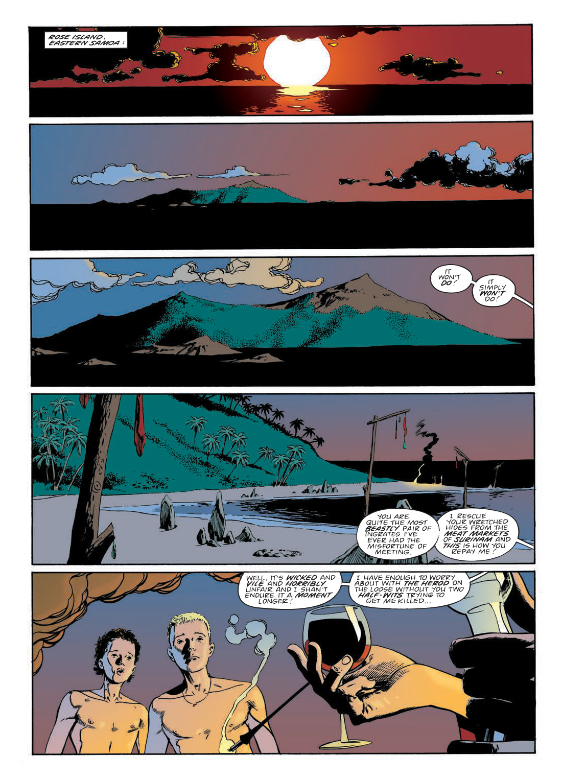Read online Devlin Waugh comic -  Issue # TPB 1 - 159