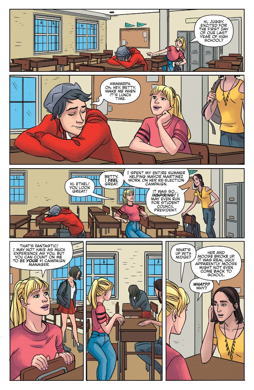 Read online Betty & Veronica (2019) comic -  Issue #1 - 9