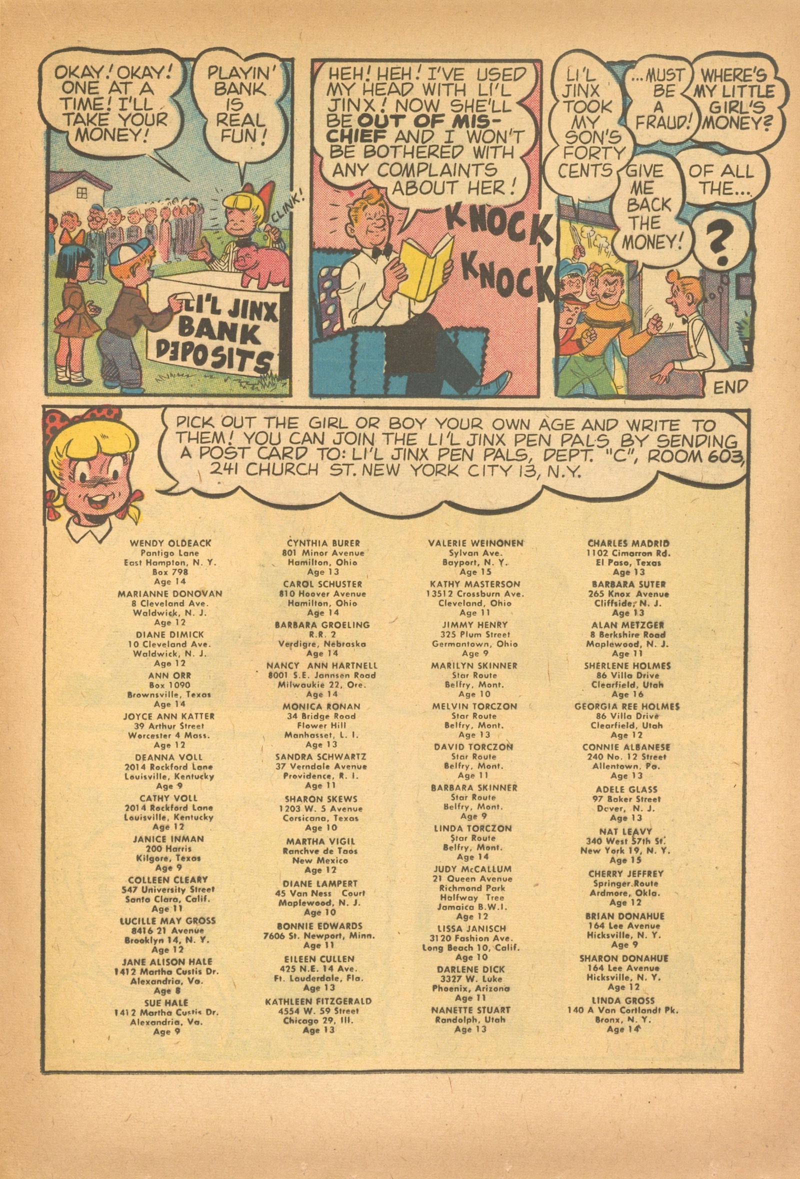 Read online Li'l Jinx (1956) comic -  Issue #13 - 17