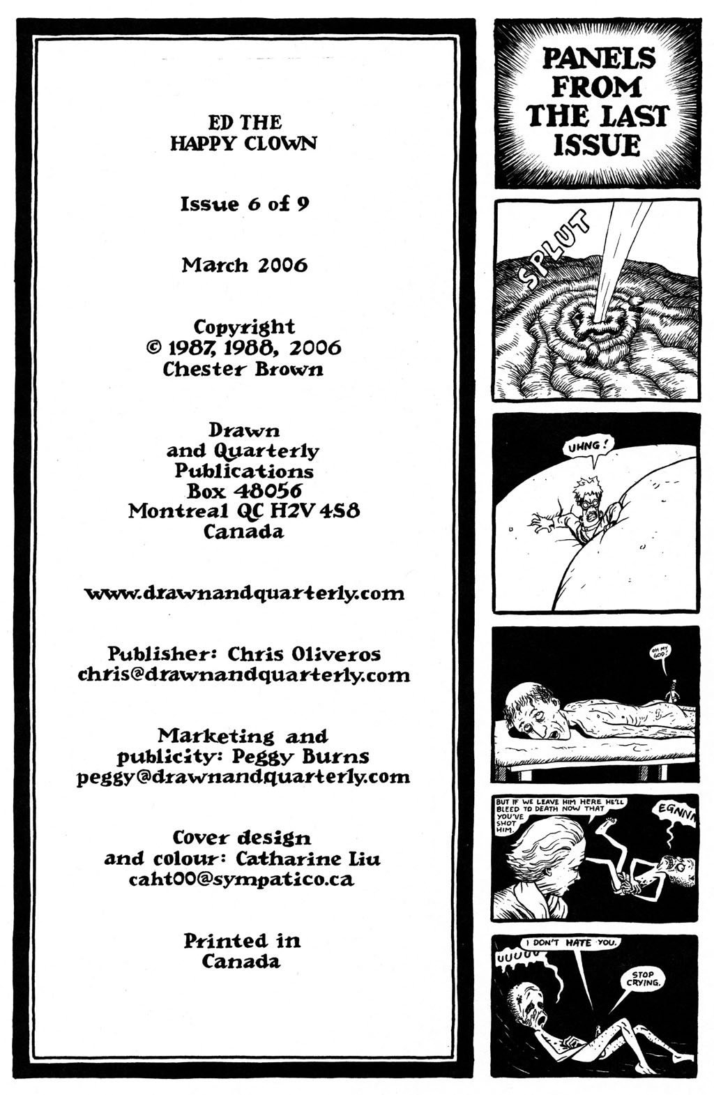 Read online Ed the Happy Clown comic -  Issue #6 - 3