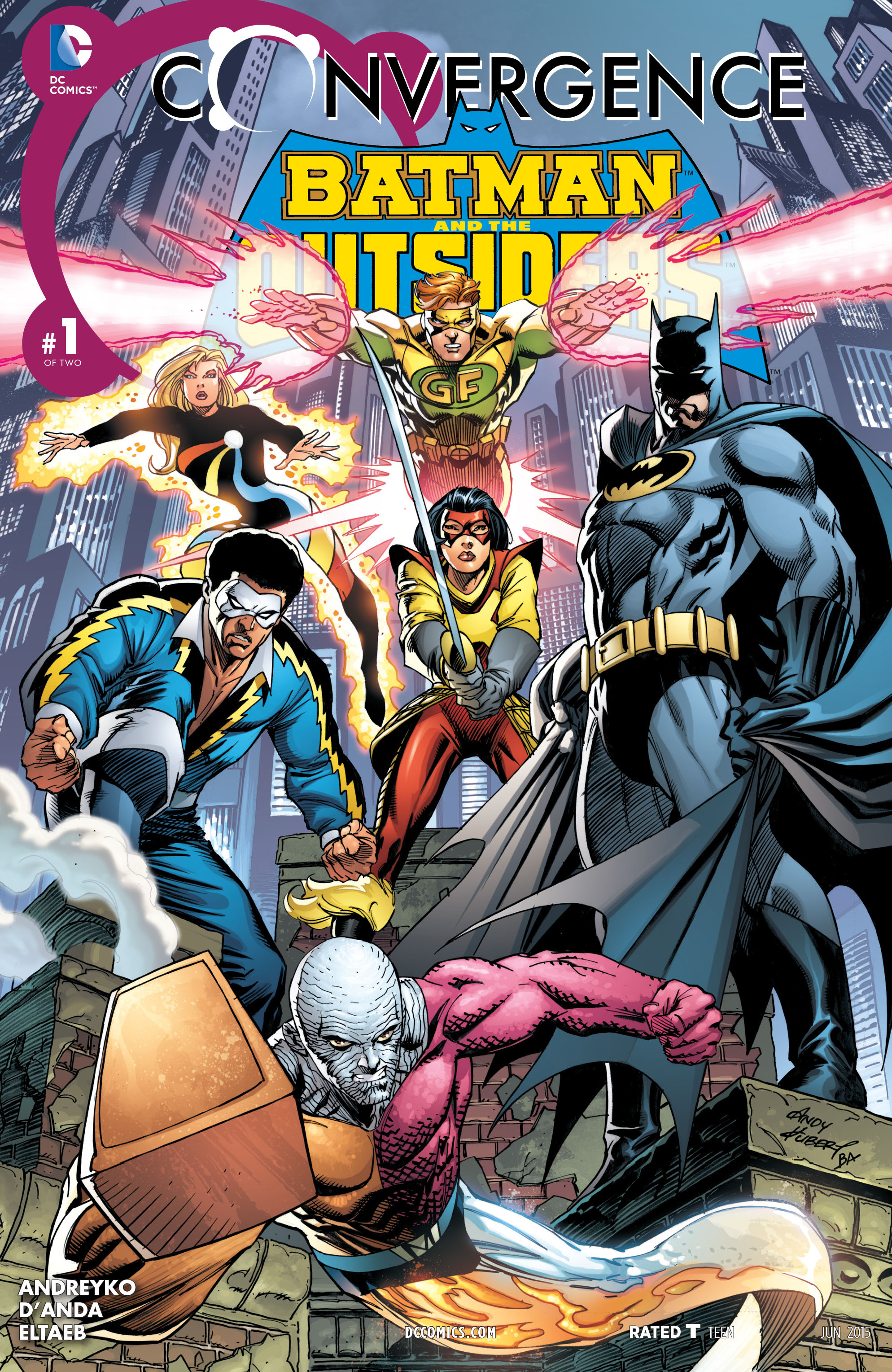 Read online Convergence Batman and the Outsiders comic -  Issue #1 - 1