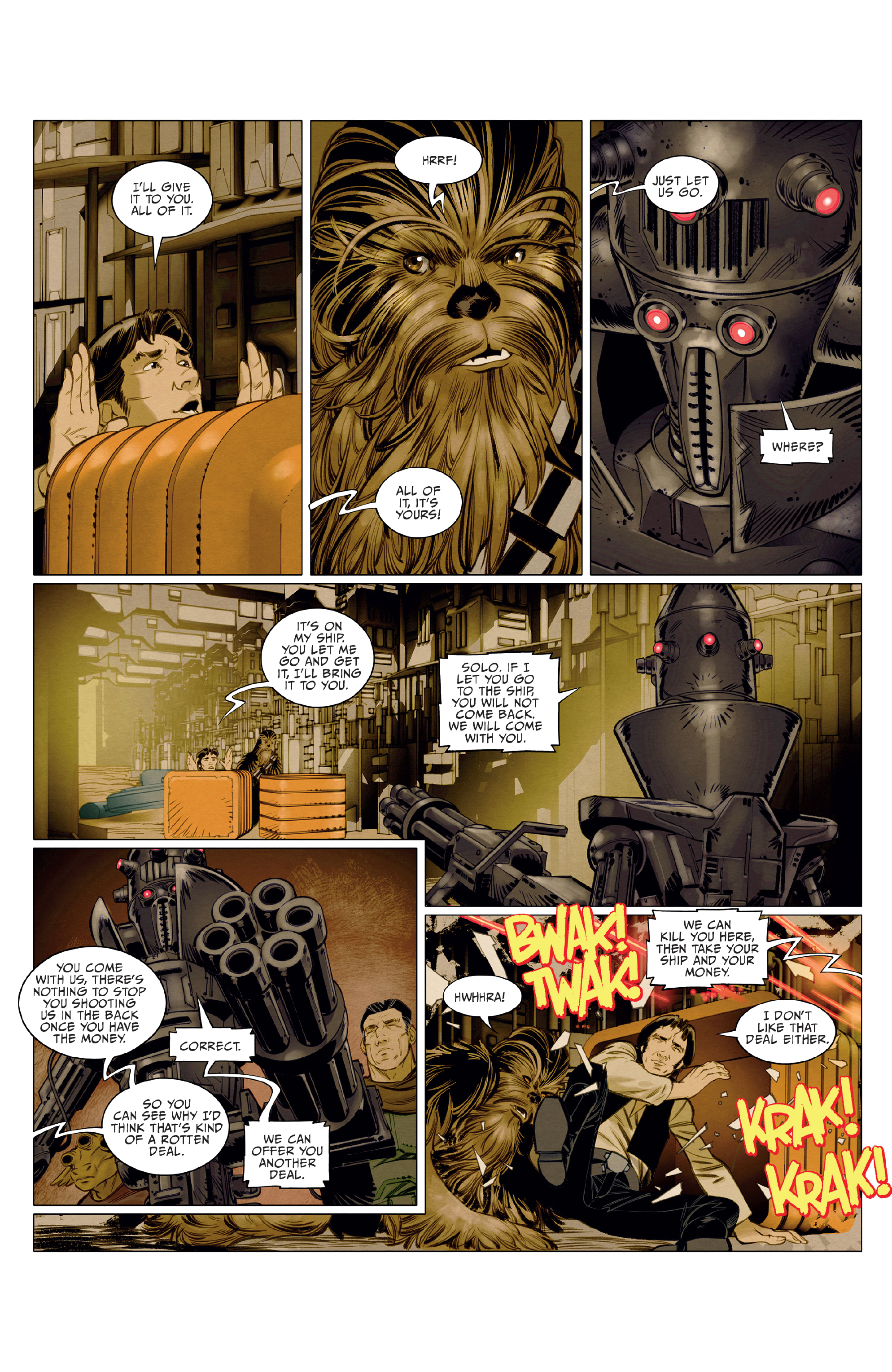 Read online Star Wars Adventures: Smuggler's Run comic -  Issue #1 - 28