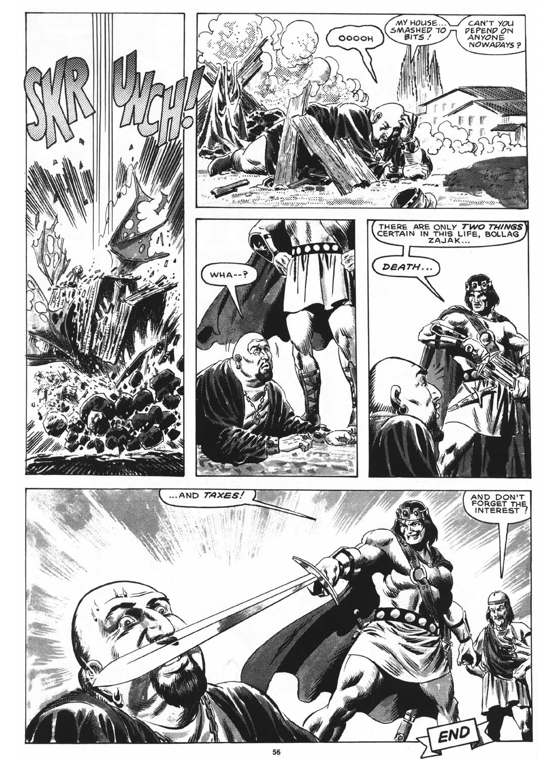 The Savage Sword Of Conan issue 169 - Page 58
