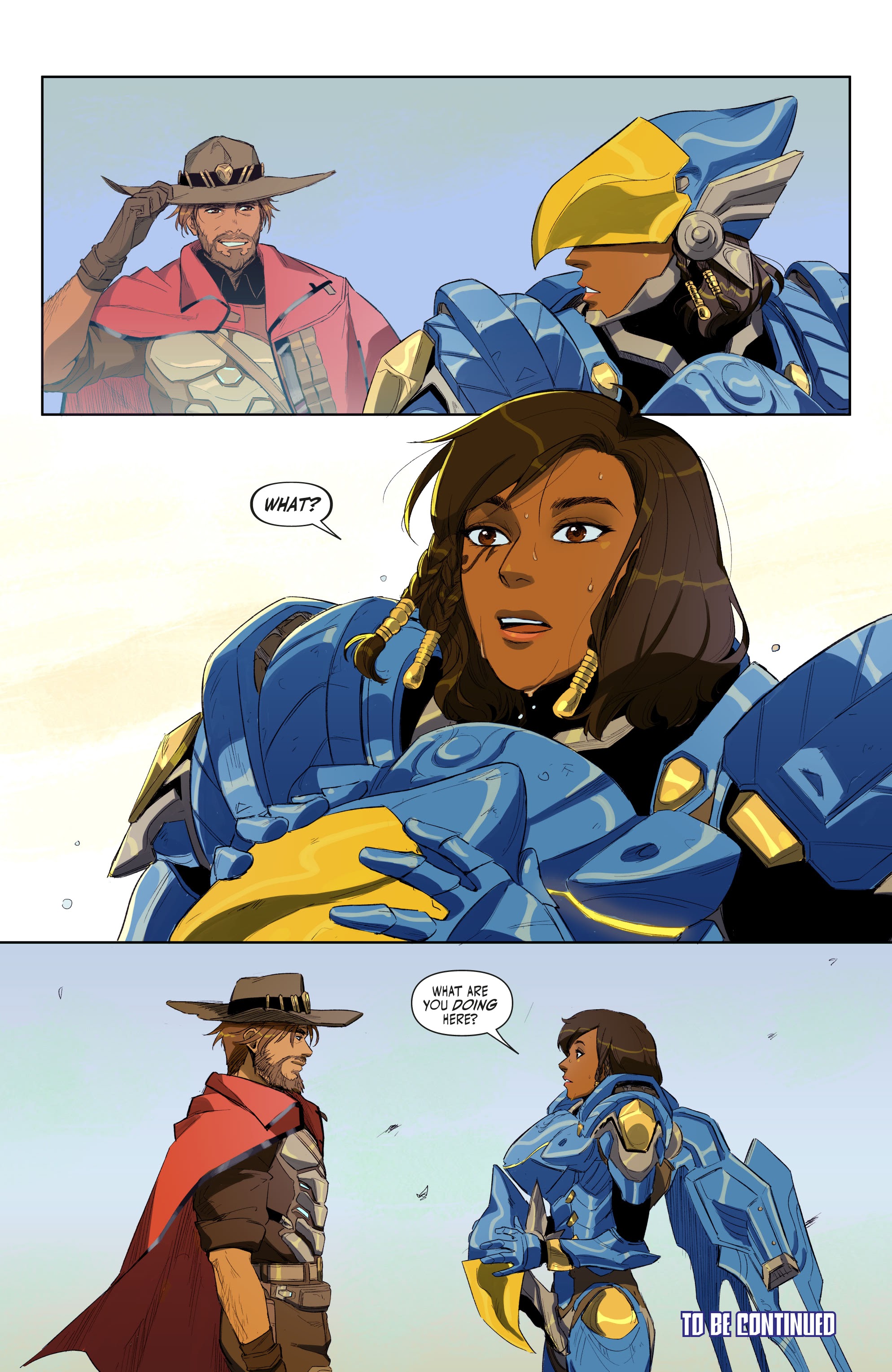 Read online Overwatch: New Blood comic -  Issue #1 - 21