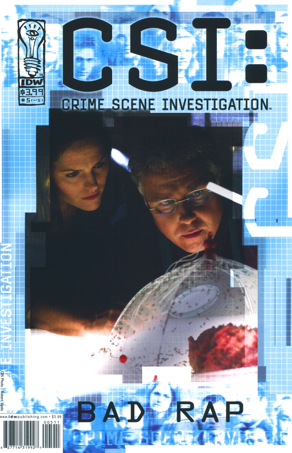 Read online CSI: Crime Scene Investigation: Bad Rap comic -  Issue #5 - 1