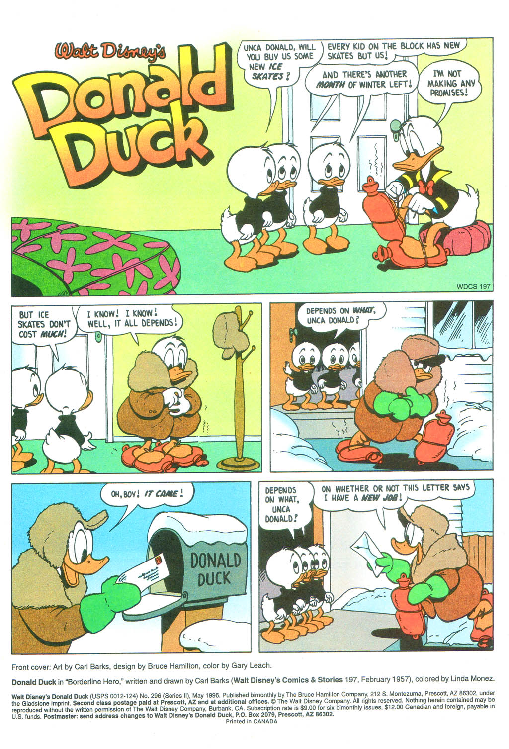 Read online Walt Disney's Donald Duck (1986) comic -  Issue #296 - 3