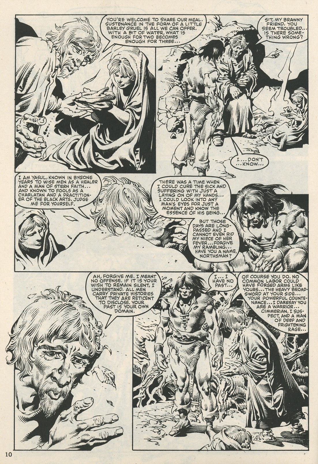 Read online The Savage Sword Of Conan comic -  Issue #114 - 10
