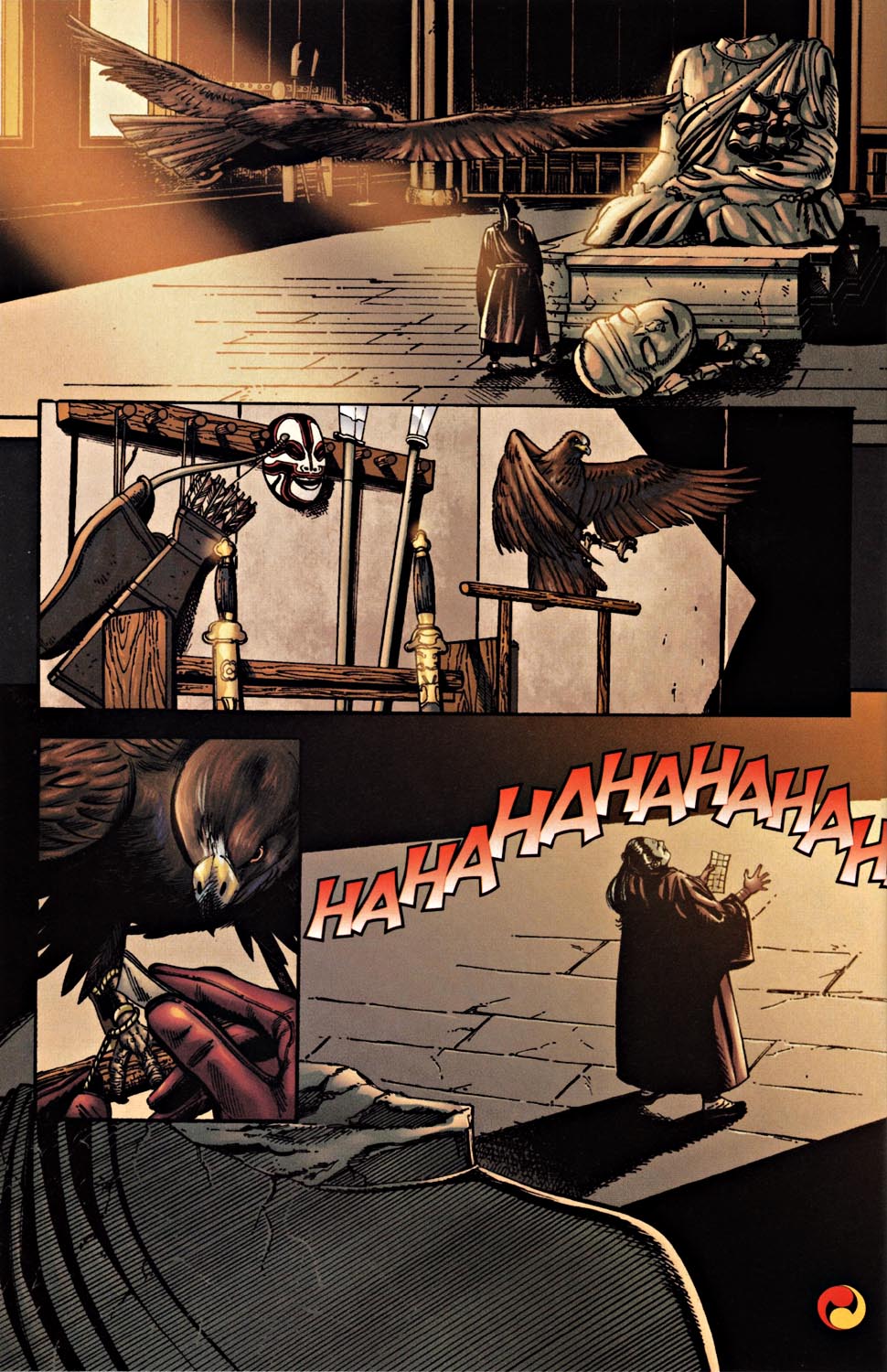 Read online Silken Ghost comic -  Issue #1 - 20