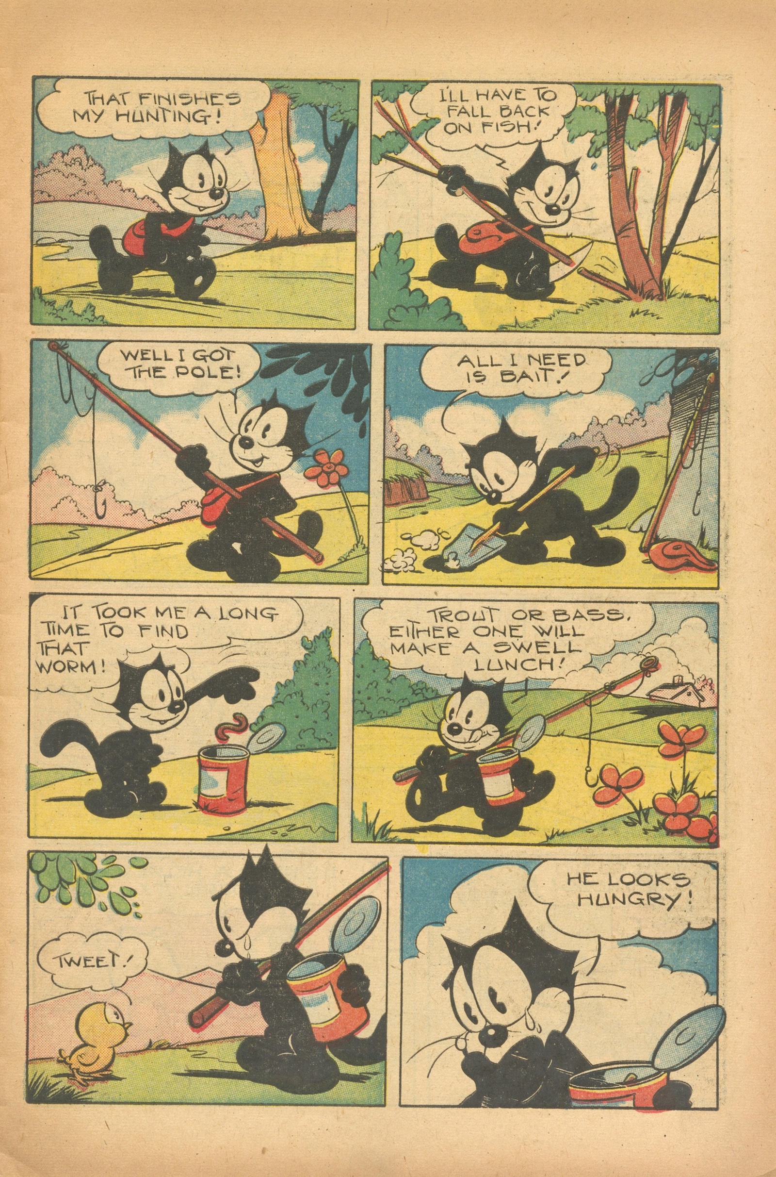 Read online Felix the Cat (1951) comic -  Issue #22 - 5